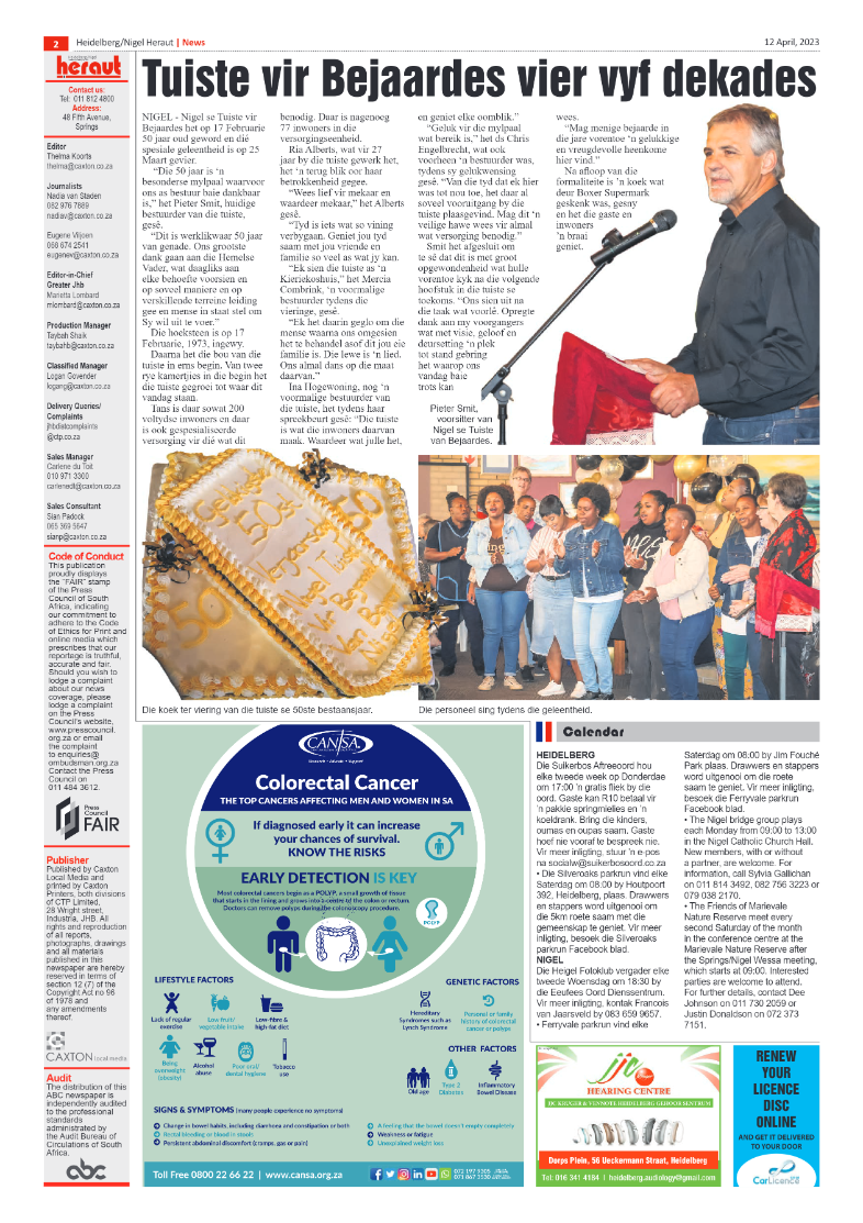 Heidelberg Nigel Heraut 12 April 2023 page 2
