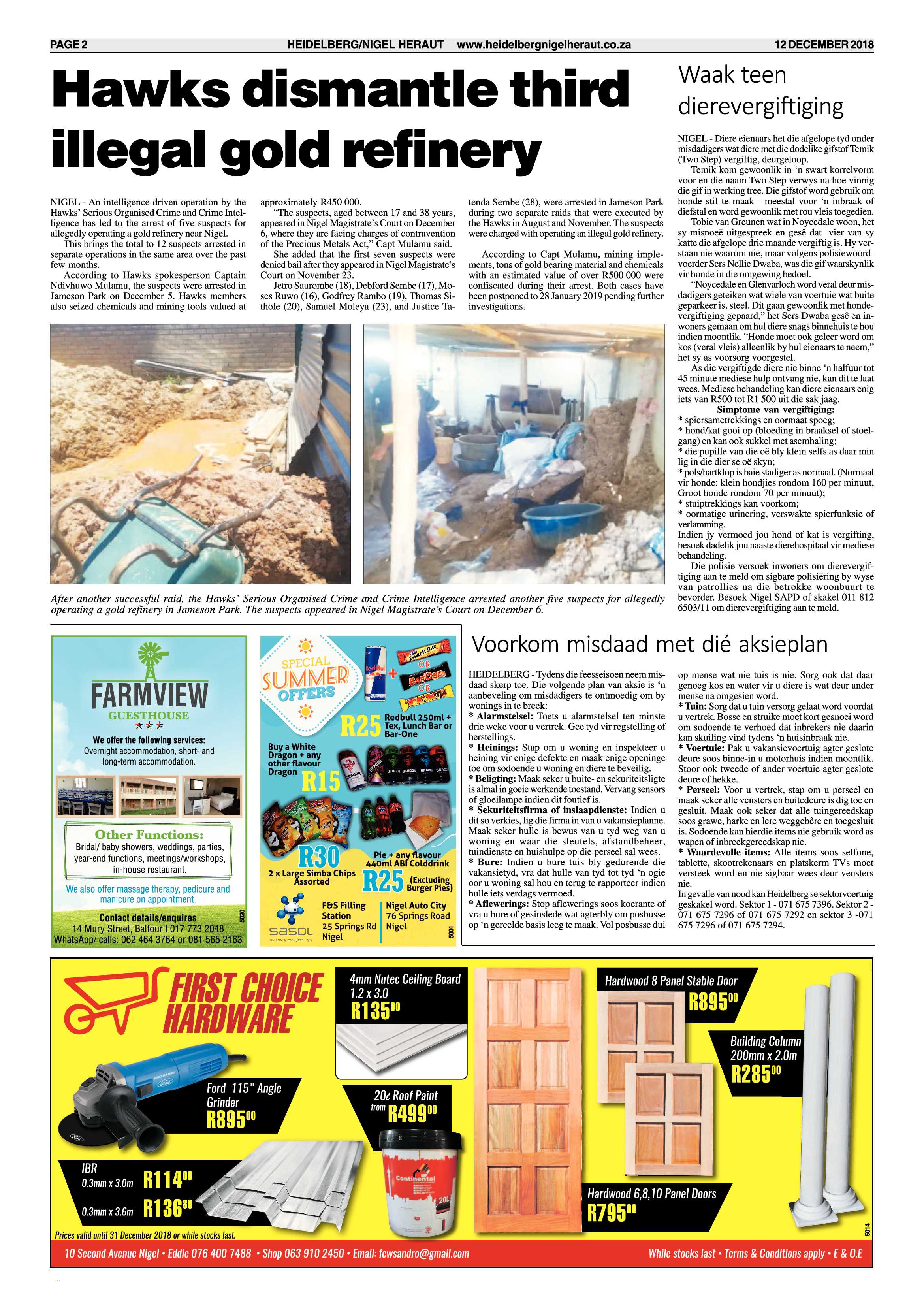 Heidelberg Nigel Heraut 12 December 2018 page 2