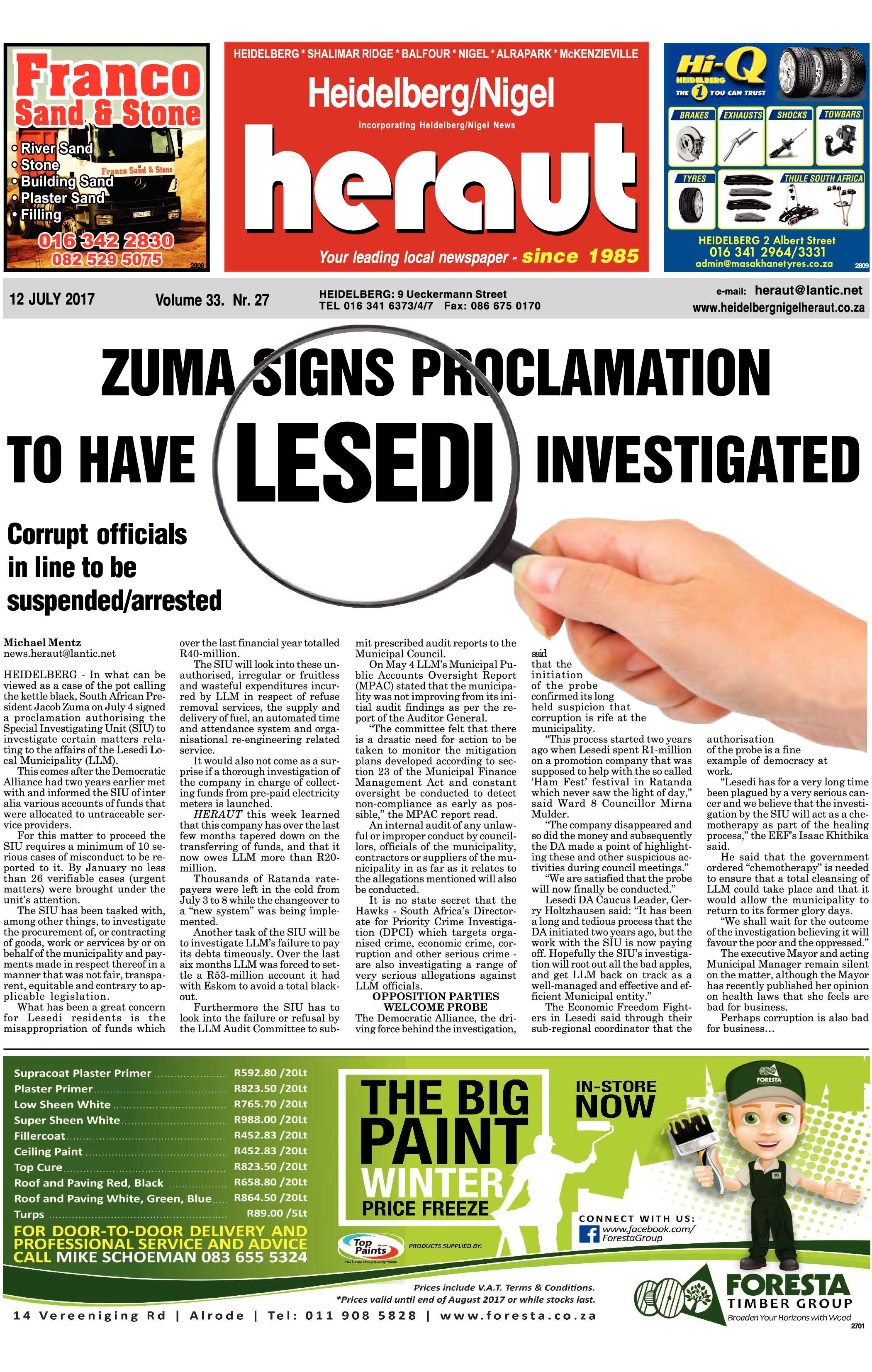Heidelberg Nigel Heraut 12 July 2017 page 1