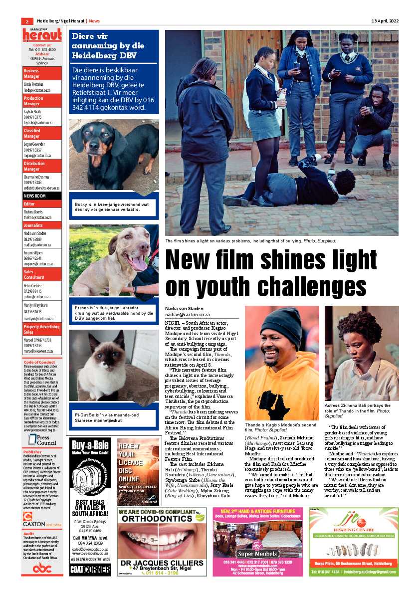 Heidelberg Nigel Heraut 13 April 2022 page 2