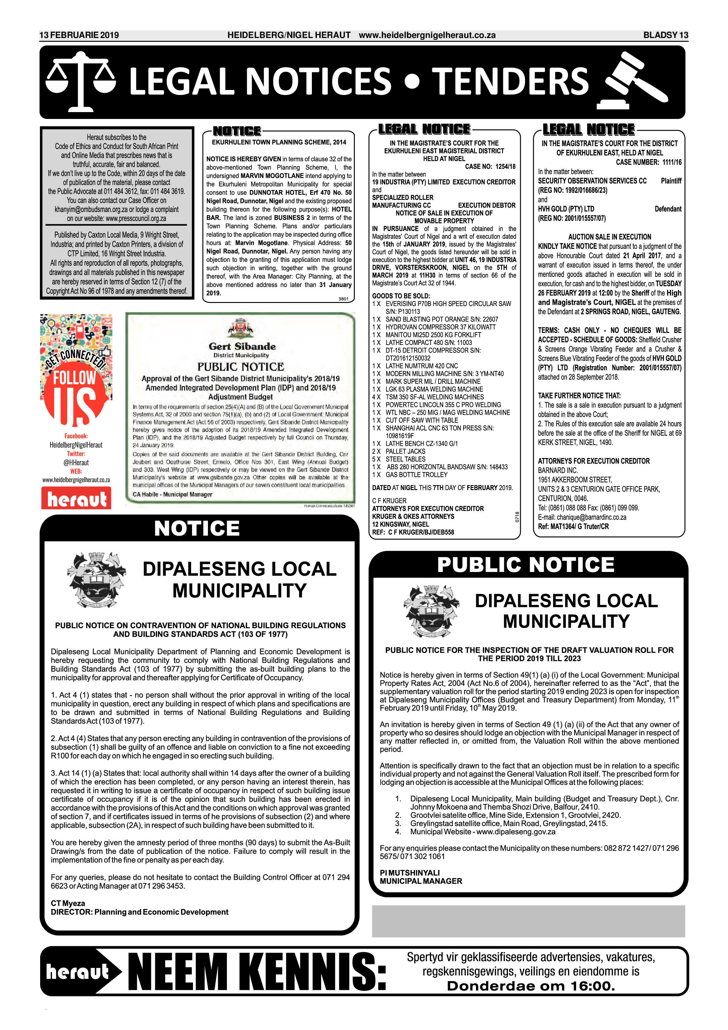 Heidelberg Nigel Heraut 13 February 2019 page 12