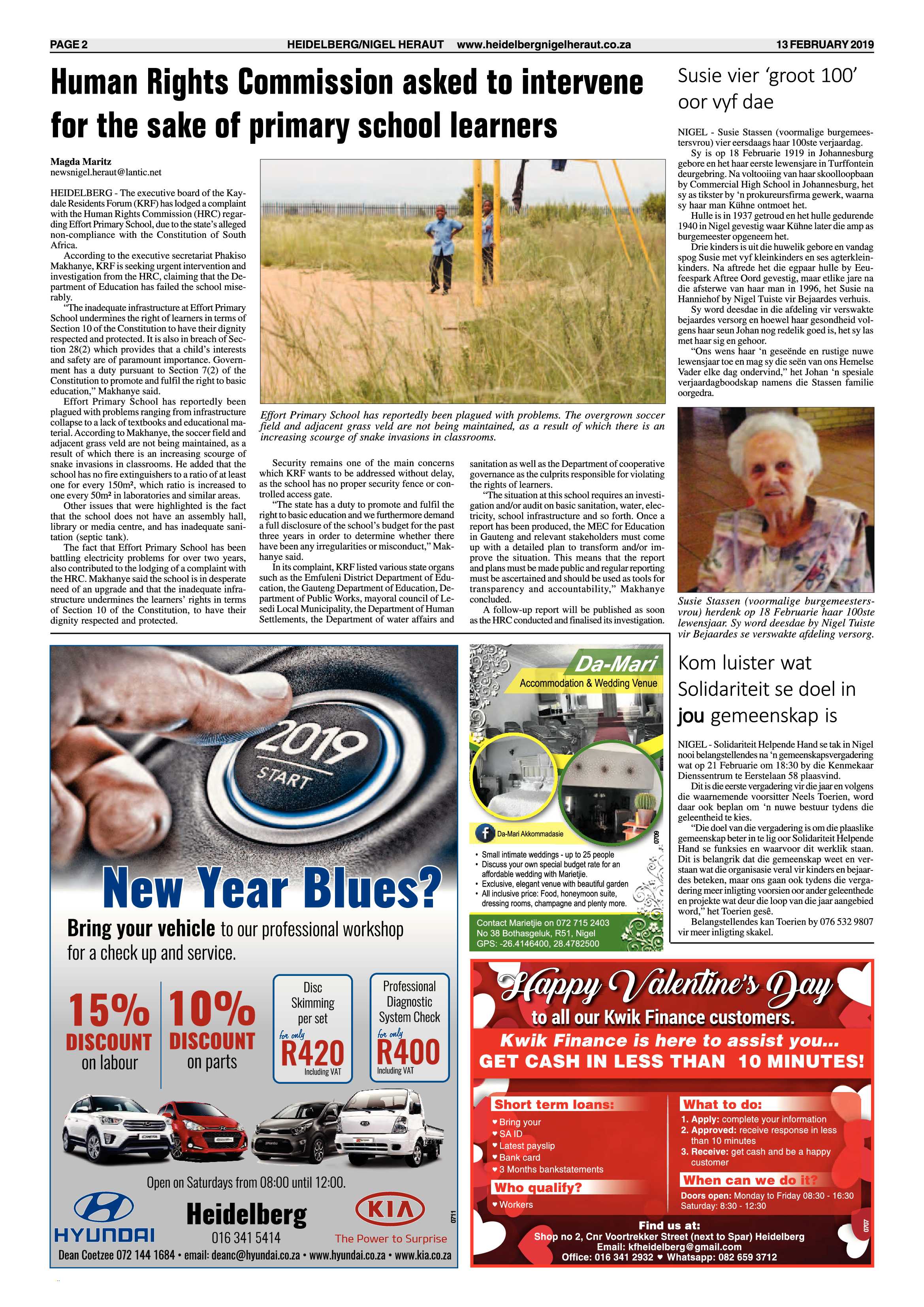Heidelberg Nigel Heraut 13 February 2019 page 2