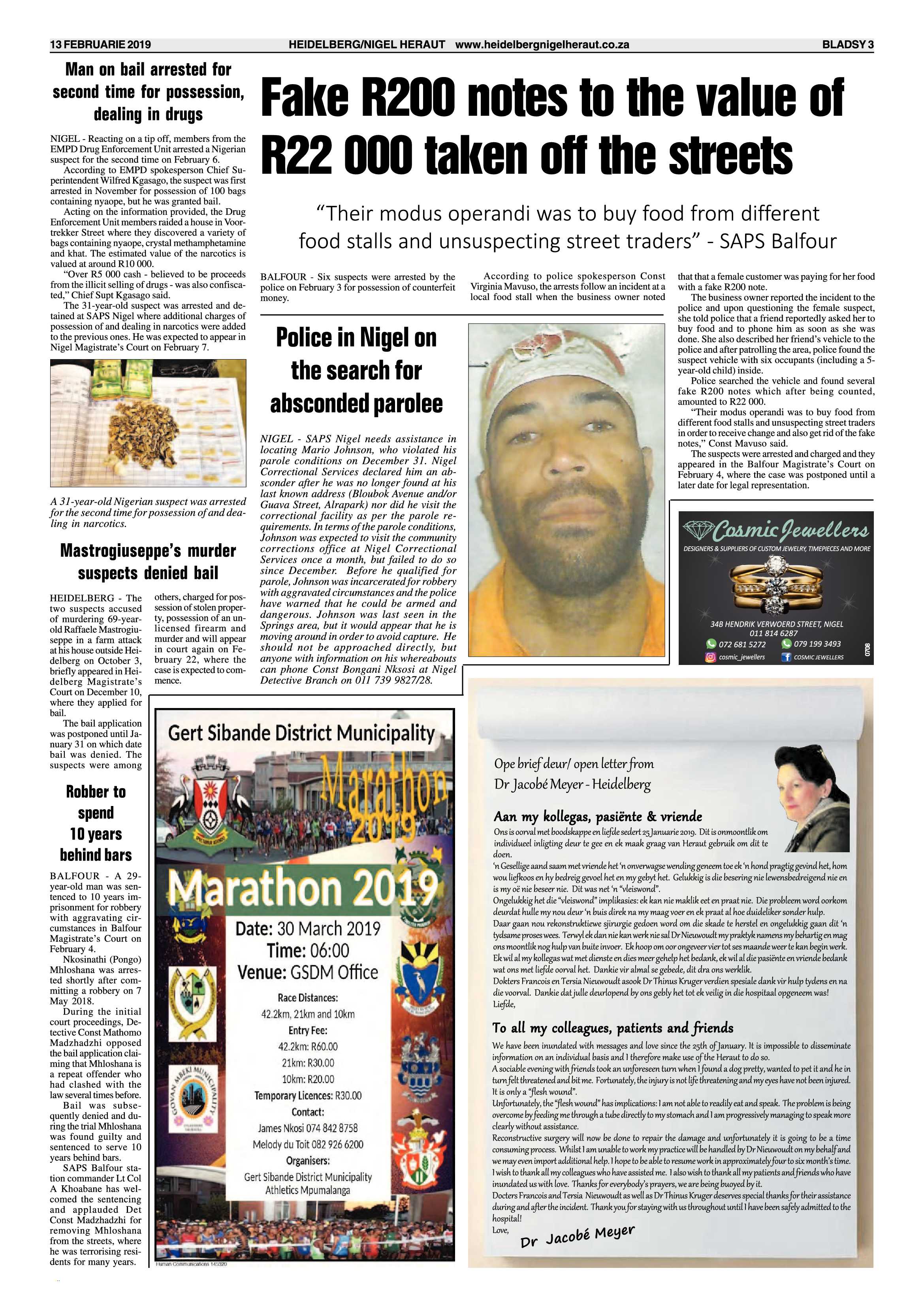 Heidelberg Nigel Heraut 13 February 2019 page 3