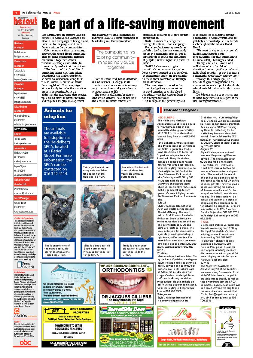 Heidelberg Nigel Heraut 13 July 2022 page 2