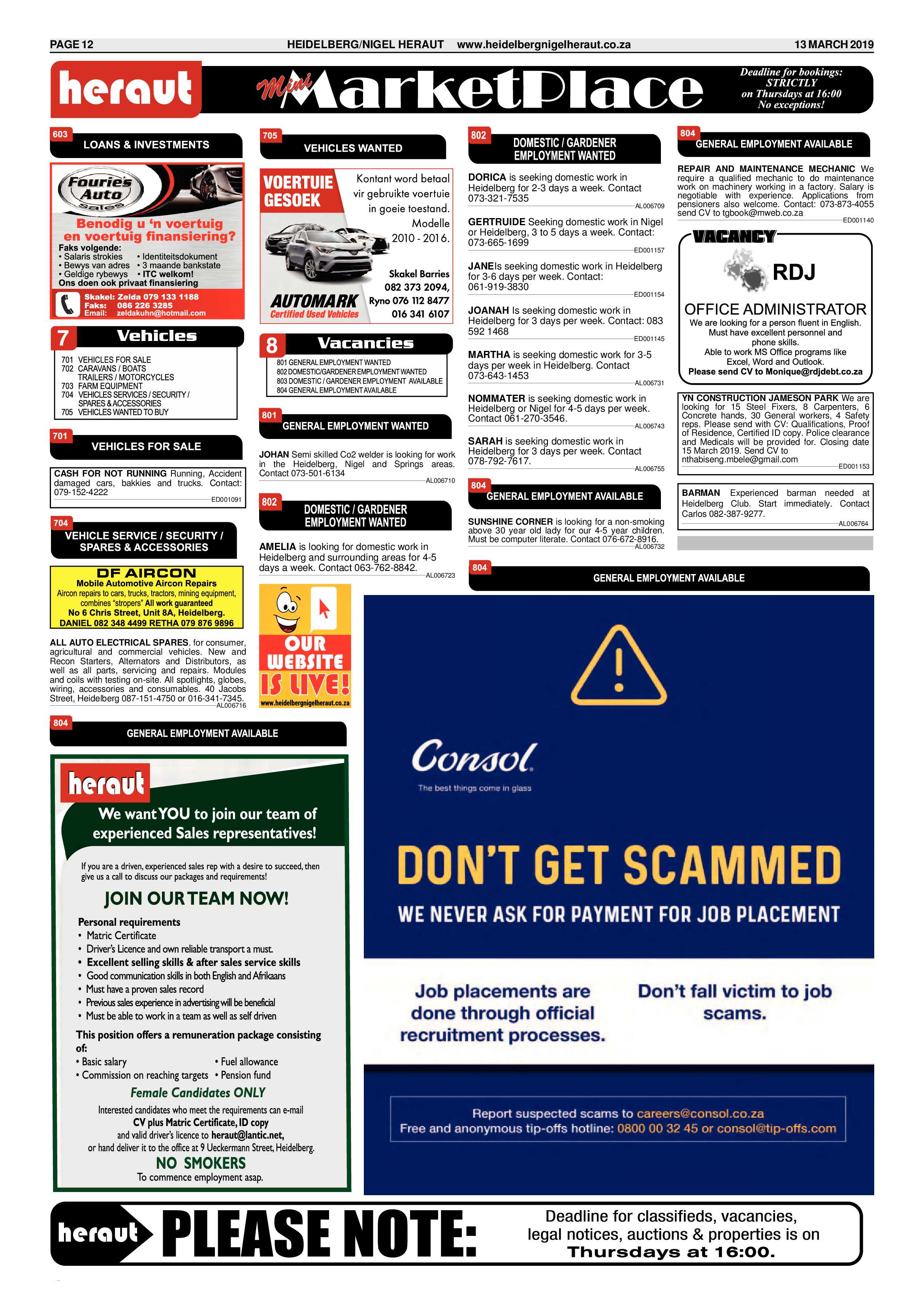 Heidelberg Nigel Heraut 13 March 2019 page 12