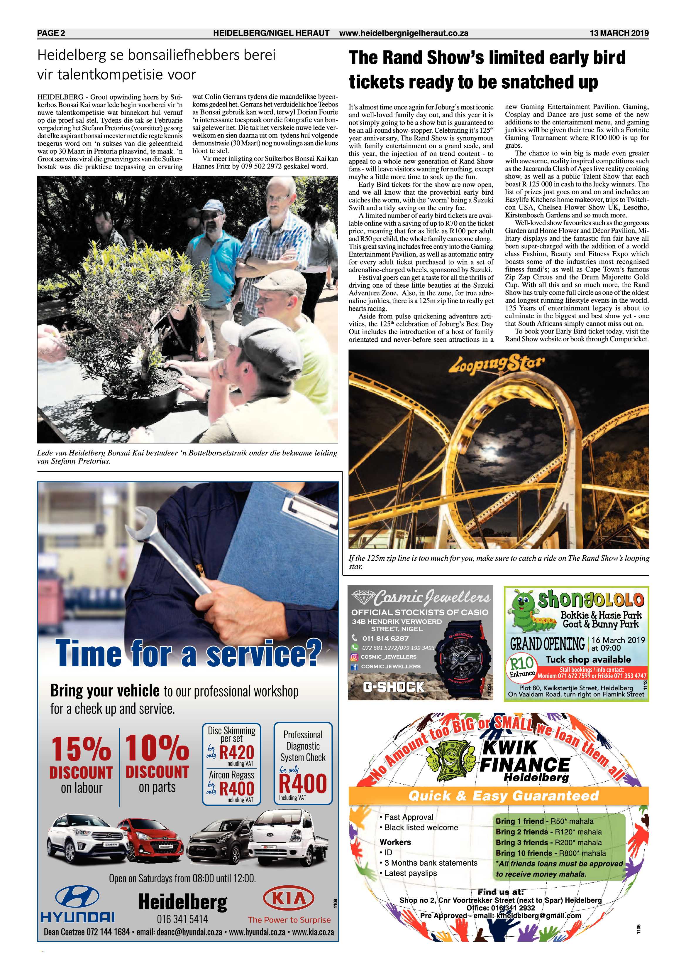 Heidelberg Nigel Heraut 13 March 2019 page 2