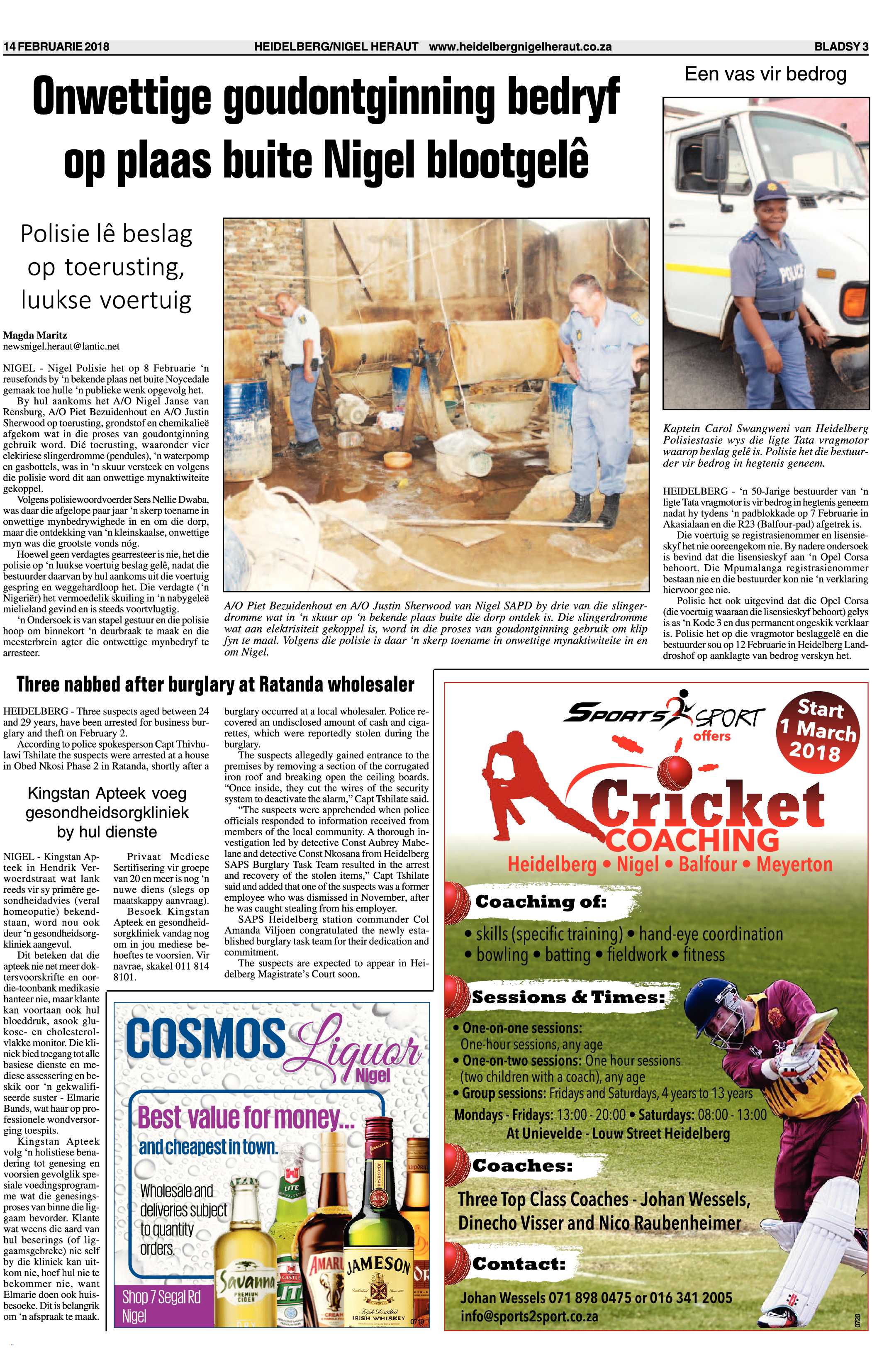 Heidelberg Nigel Heraut 14 February 2018 page 3