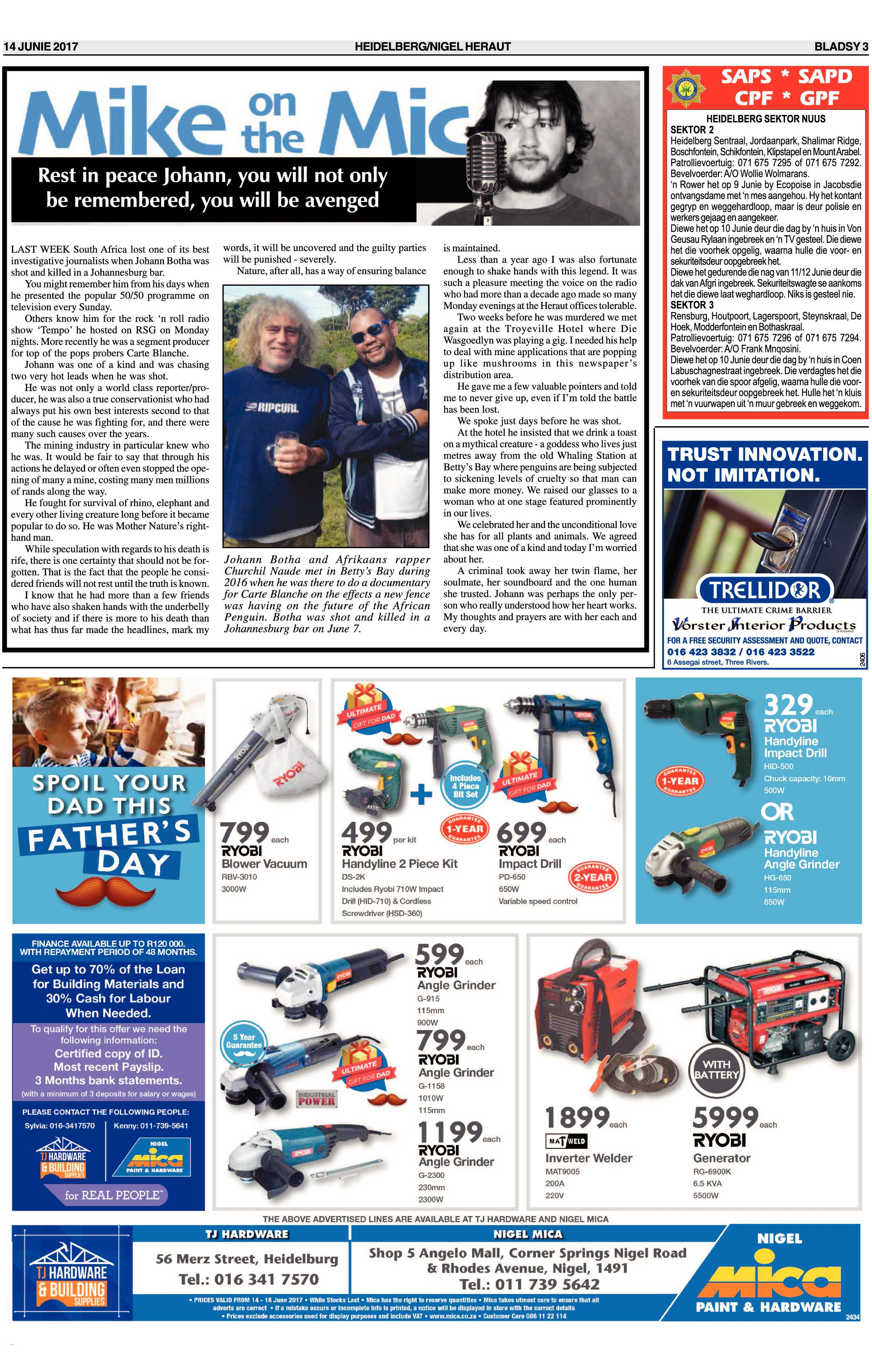 Heidelberg Nigel Heraut 14 June 2017 page 3