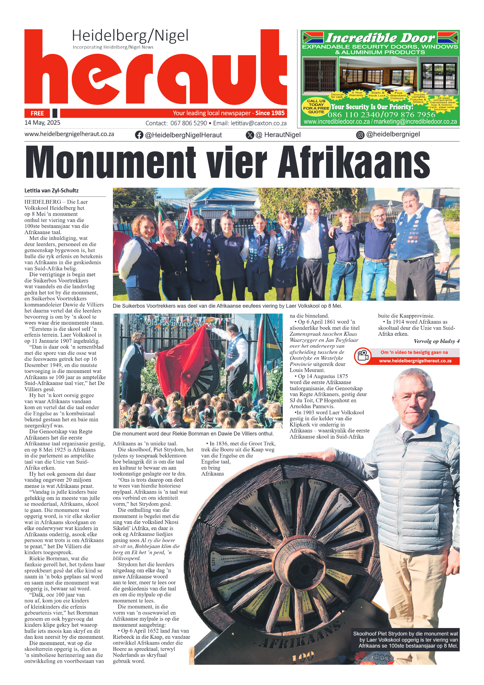 Heidelberg Nigel Heraut 14 May 2025 page 1