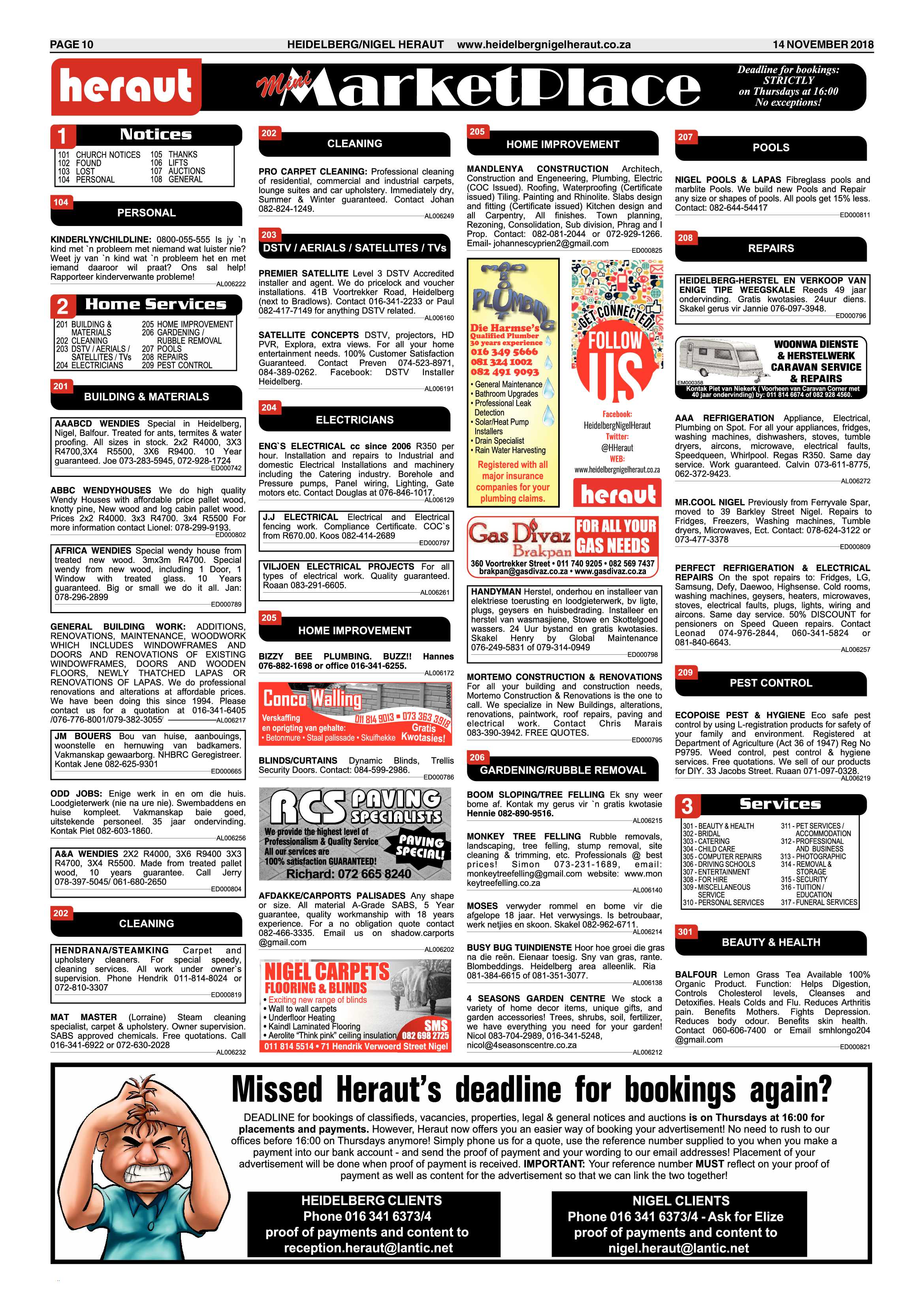 Heidelberg Nigel Heraut 14 November 2018 page 10
