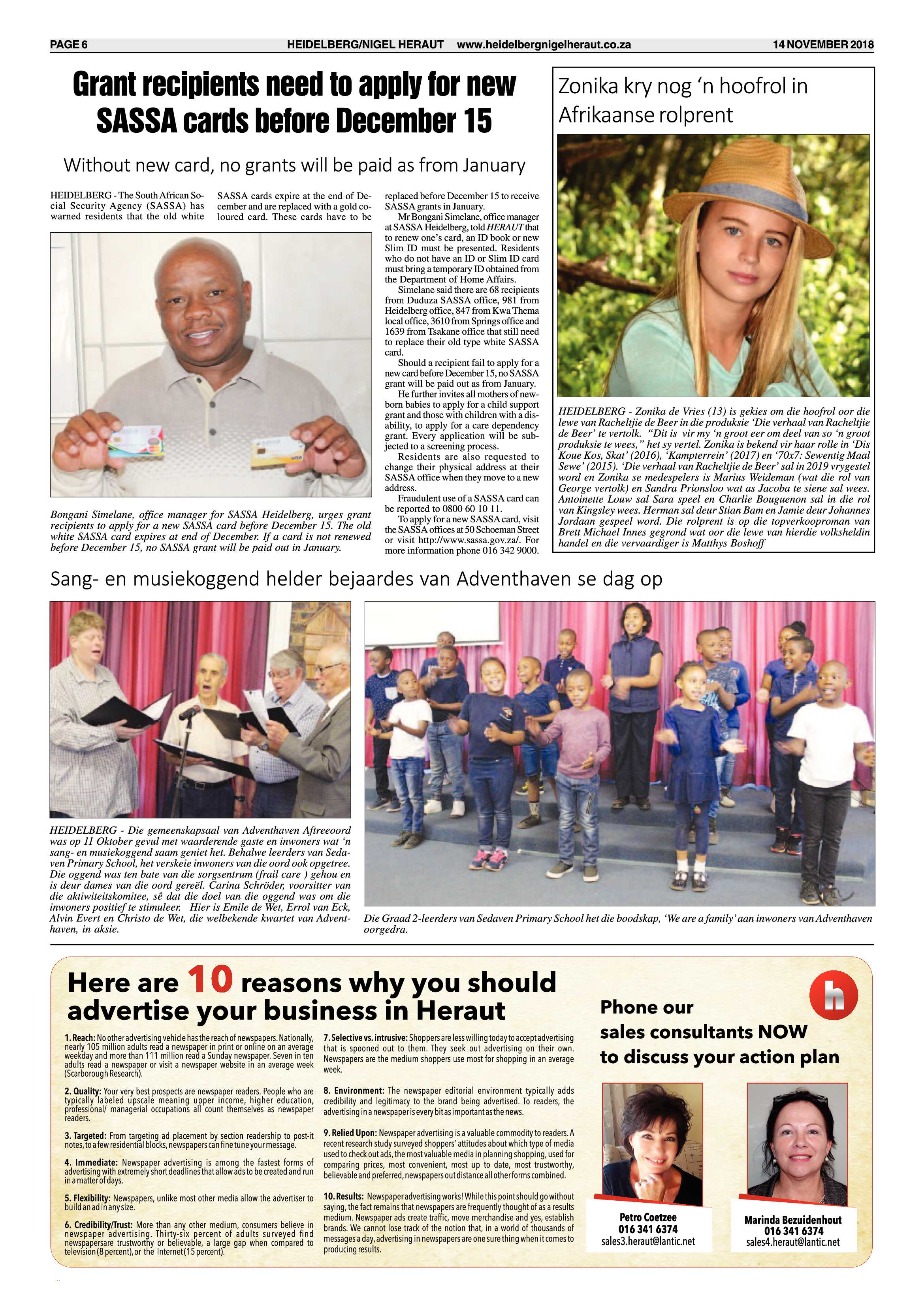 Heidelberg Nigel Heraut 14 November 2018 page 6