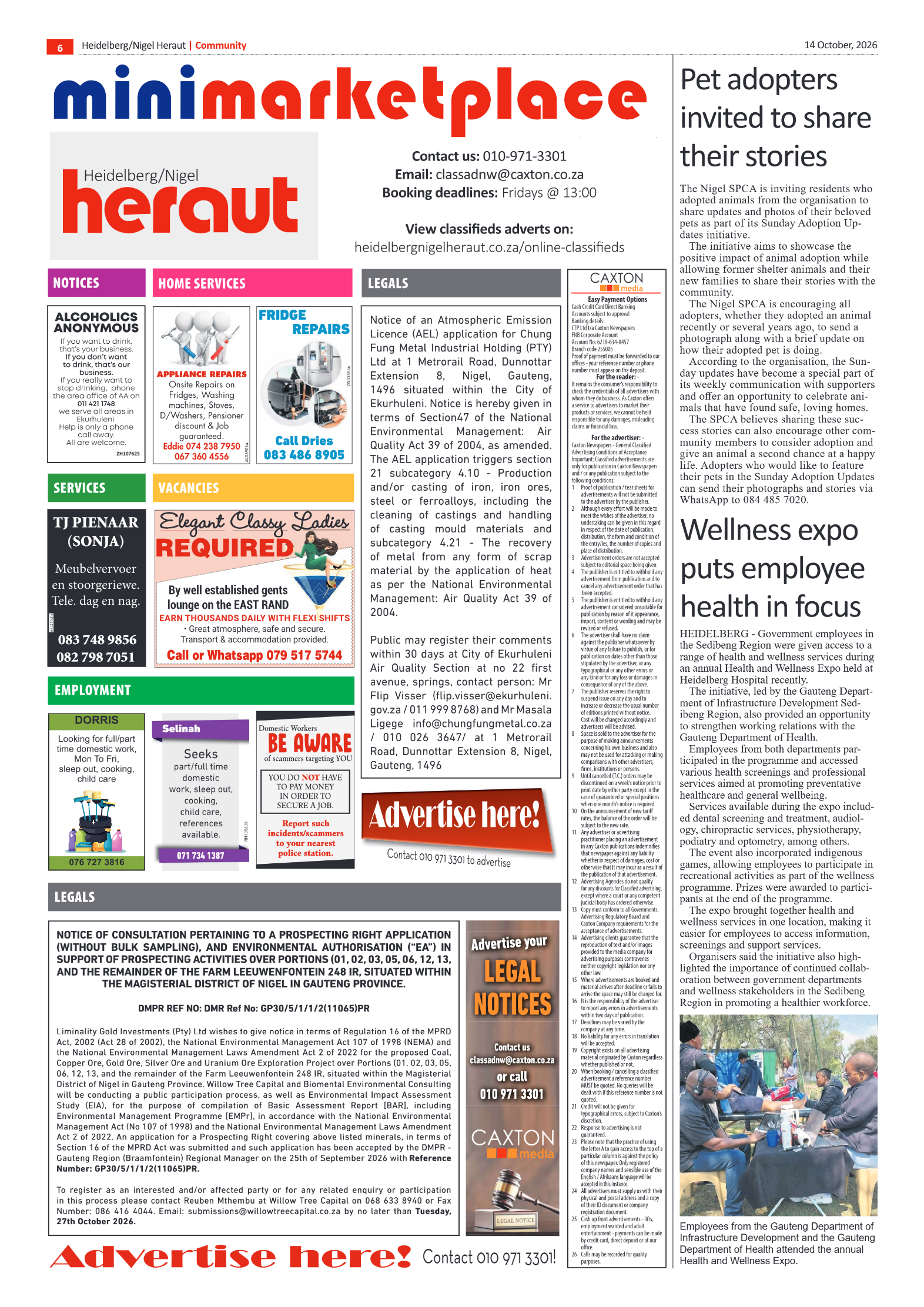 Heidelberg Nigel Heraut 14 October 2026 page 6