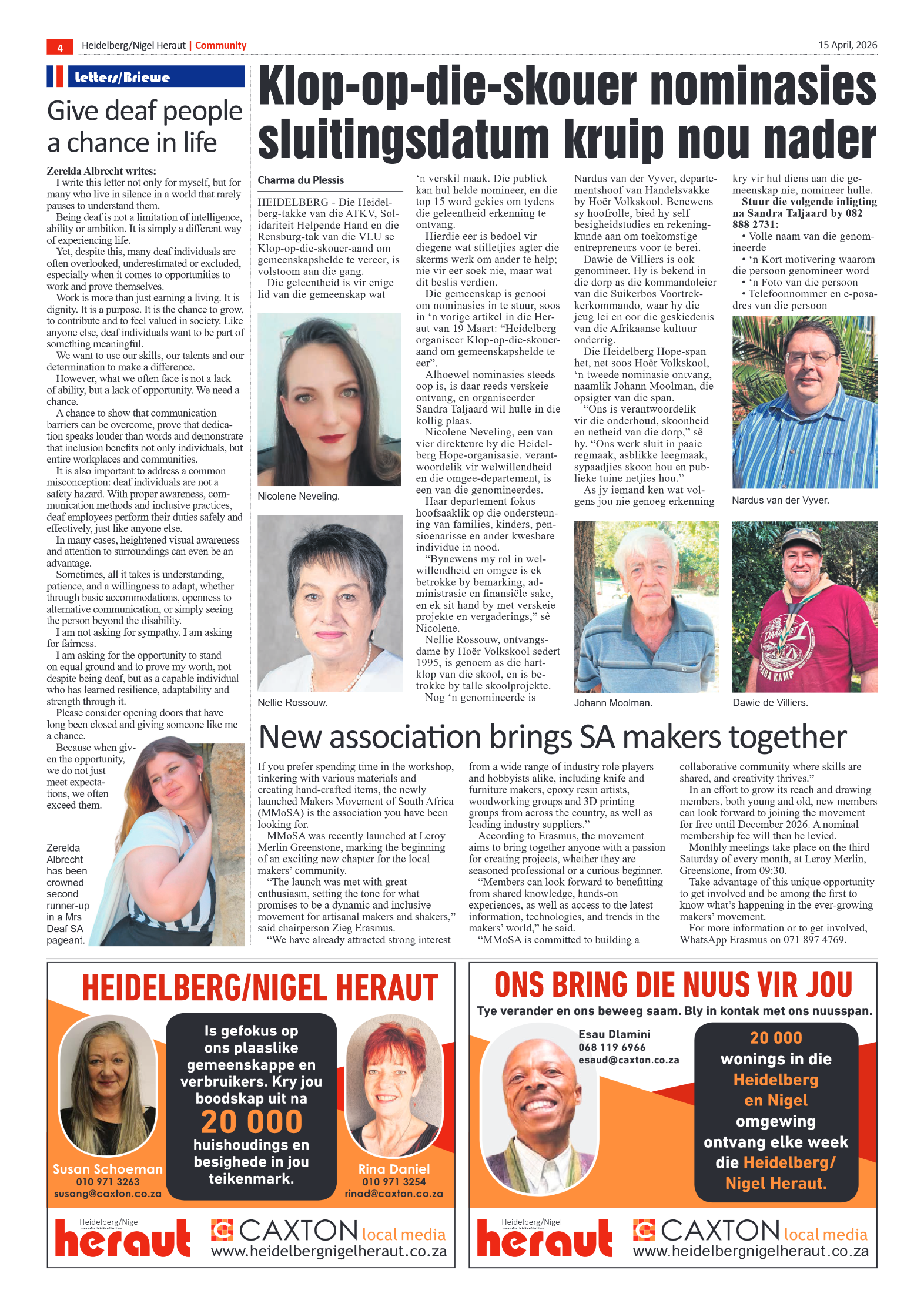 Heidelberg Nigel Heraut 15 April 2026 page 4