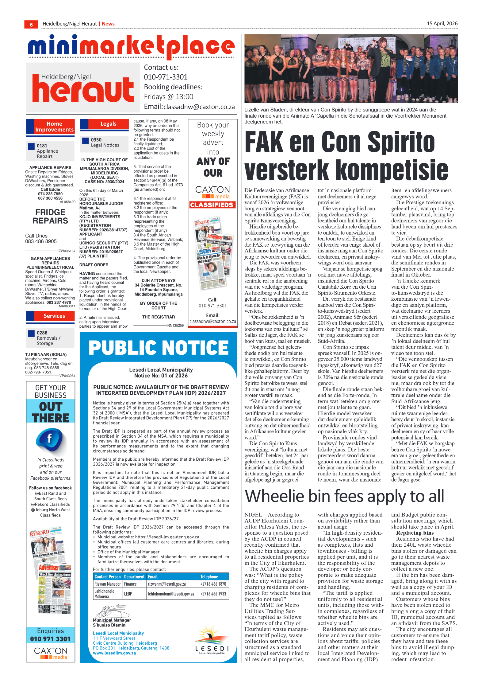 Heidelberg Nigel Heraut 15 April 2026 page 6