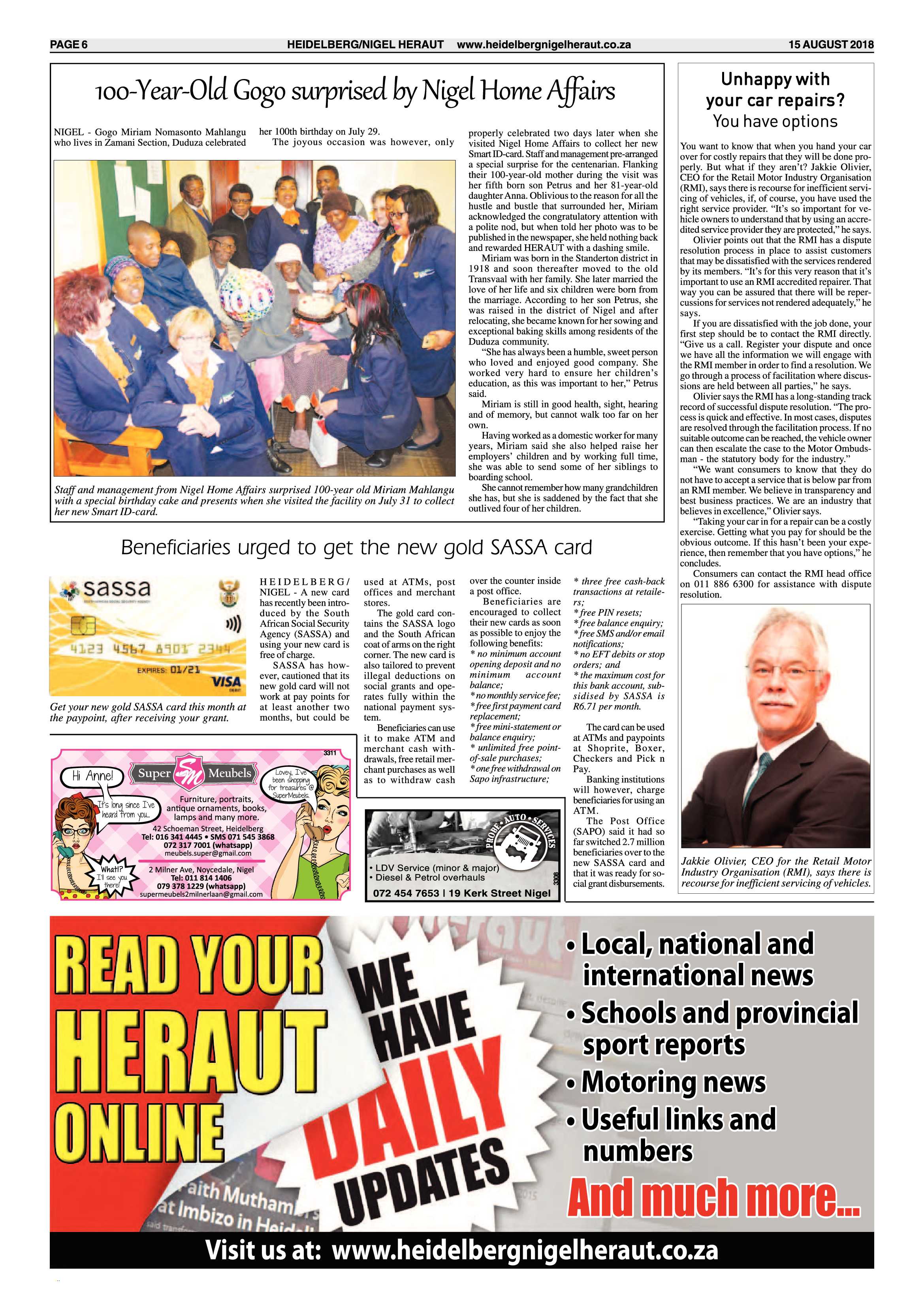 Heidelberg Nigel Heraut 15 August 2018 page 6