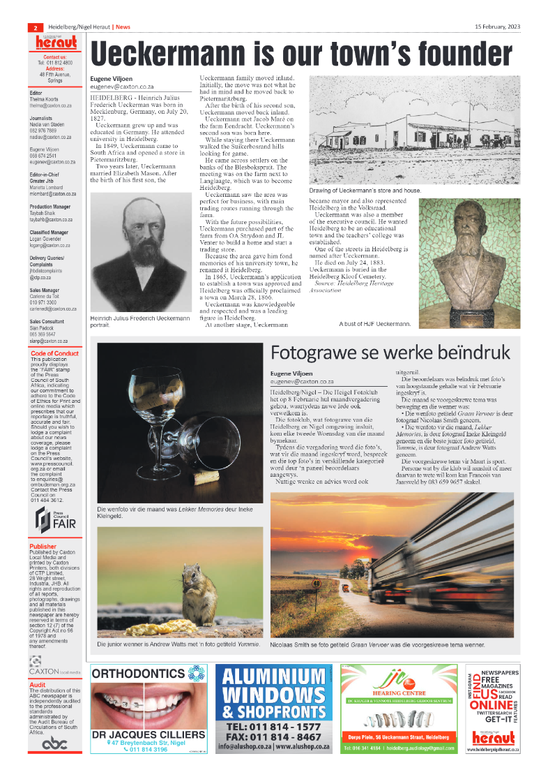 Heidelberg Nigel Heraut 15 February 2023 page 2