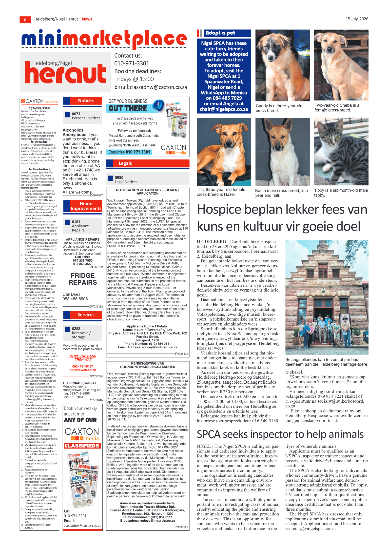 Heidelberg Nigel Heraut 15 July 2026 page 6