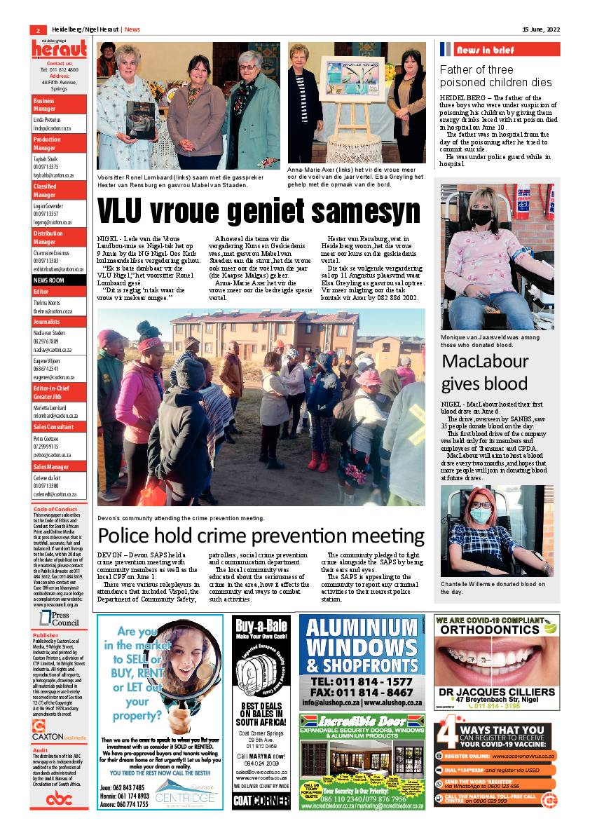 Heidelberg Nigel Heraut 15 June 2022 page 2