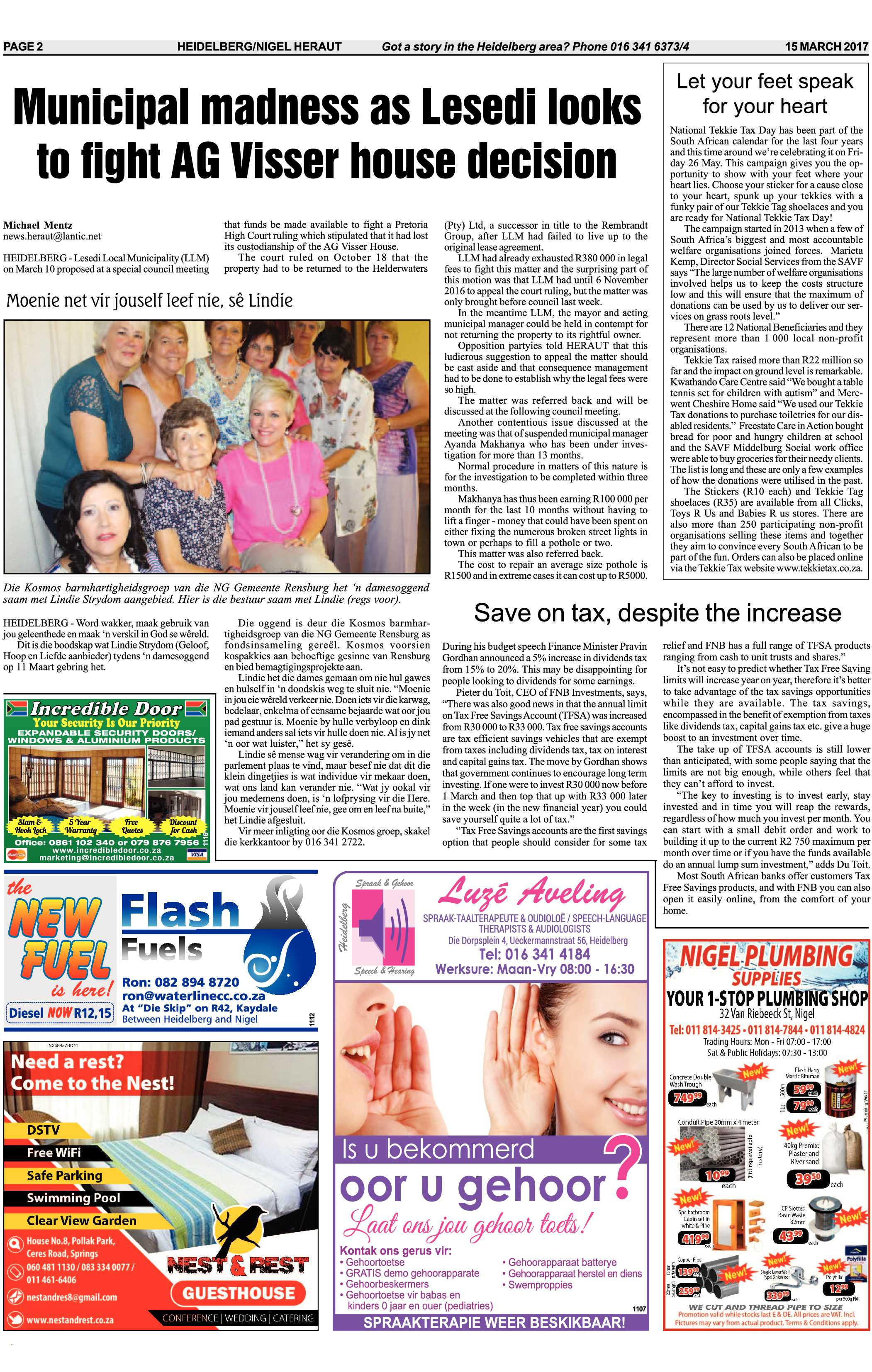 Heidelberg Nigel Heraut 15 March 2017 page 2