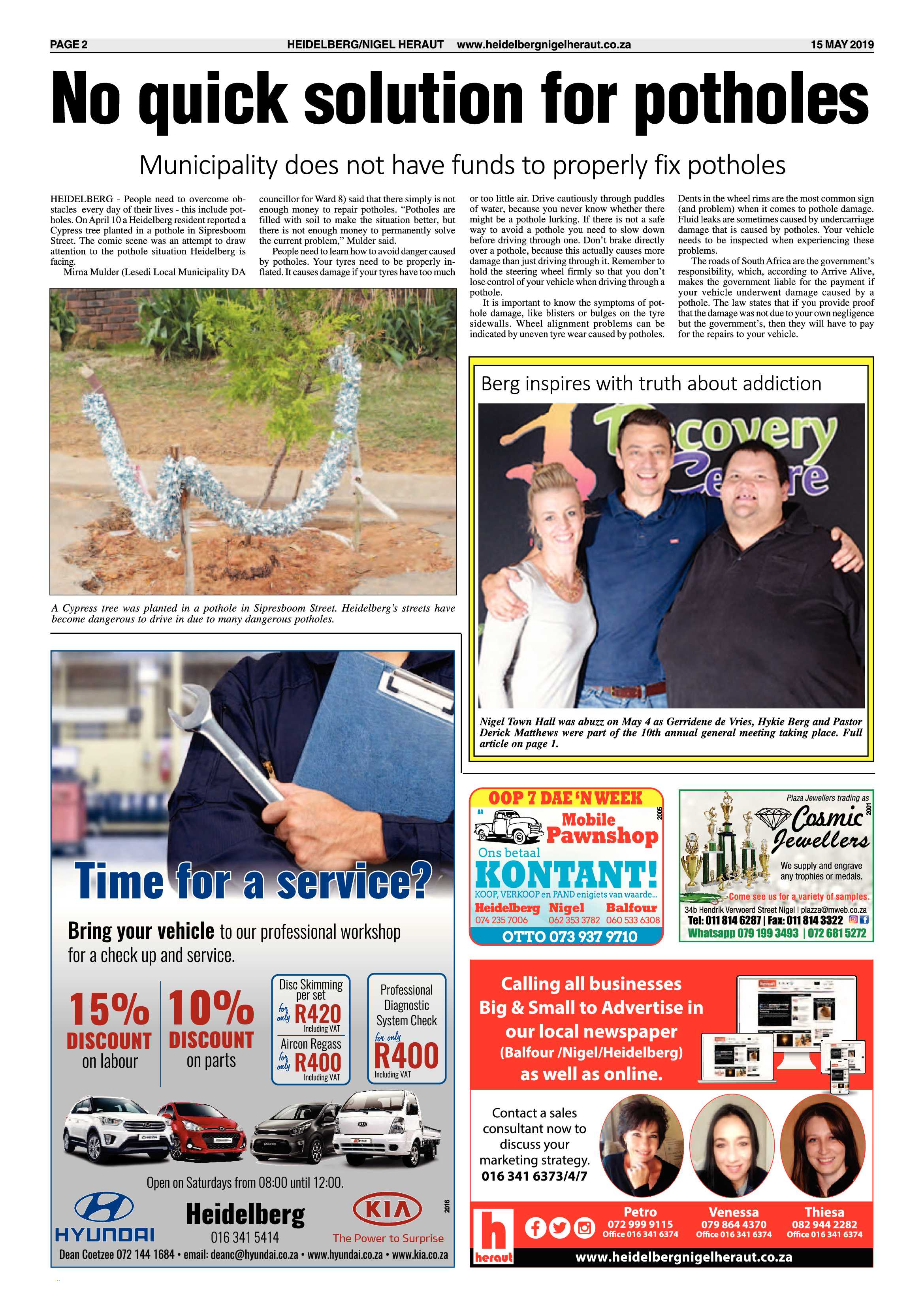 Heidelberg Nigel Heraut 15 May 2019 page 2