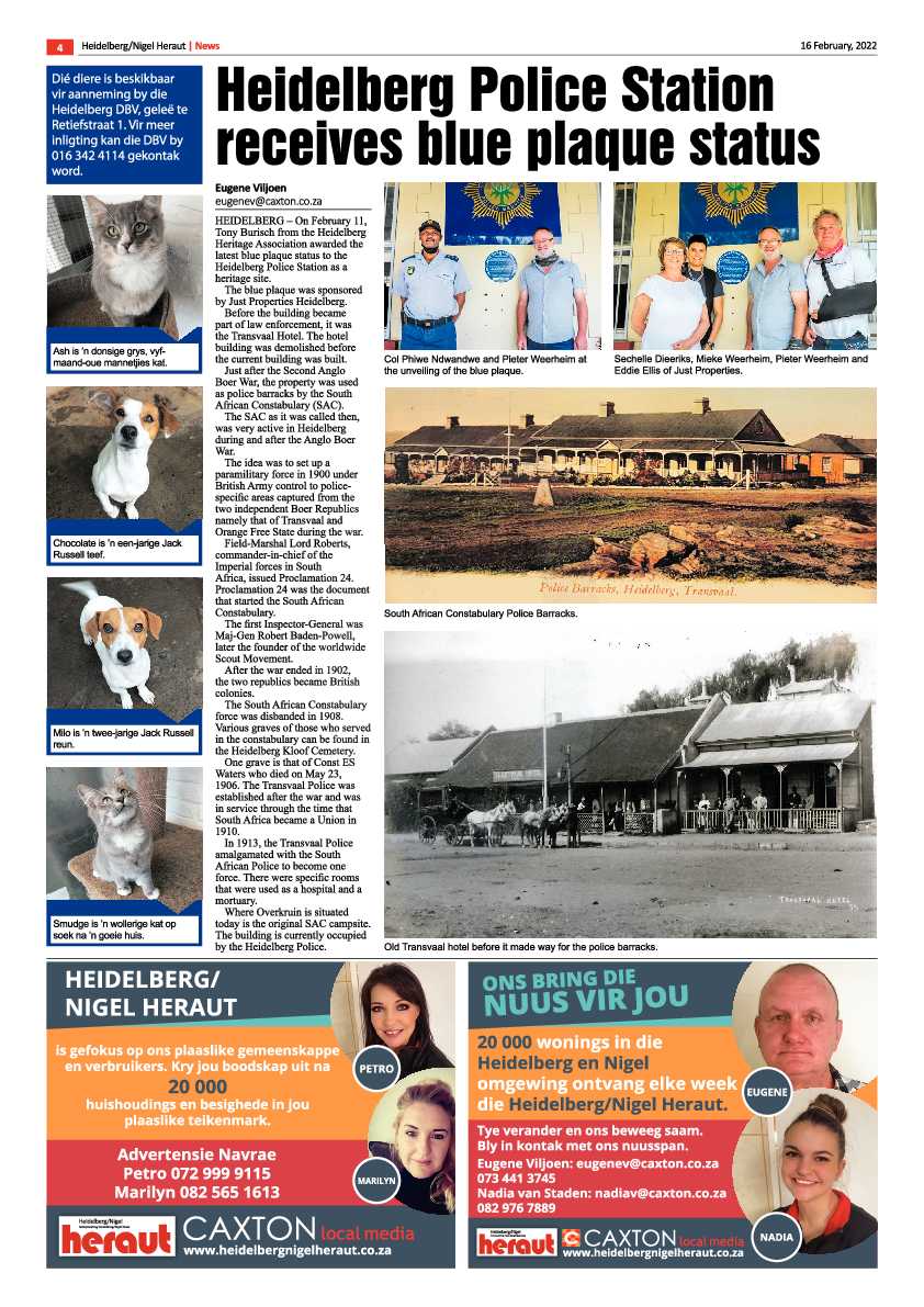 Heidelberg Nigel Heraut 16 February 2022 page 4