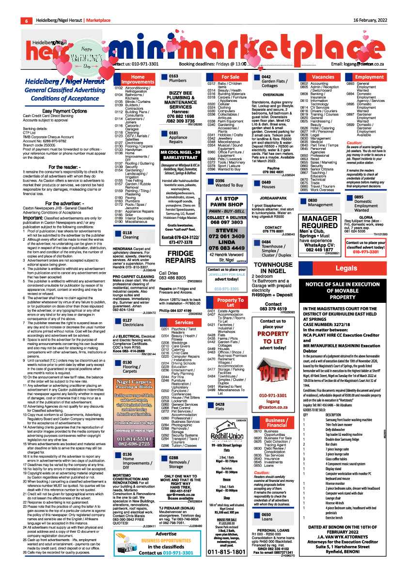 Heidelberg Nigel Heraut 16 February 2022 page 6