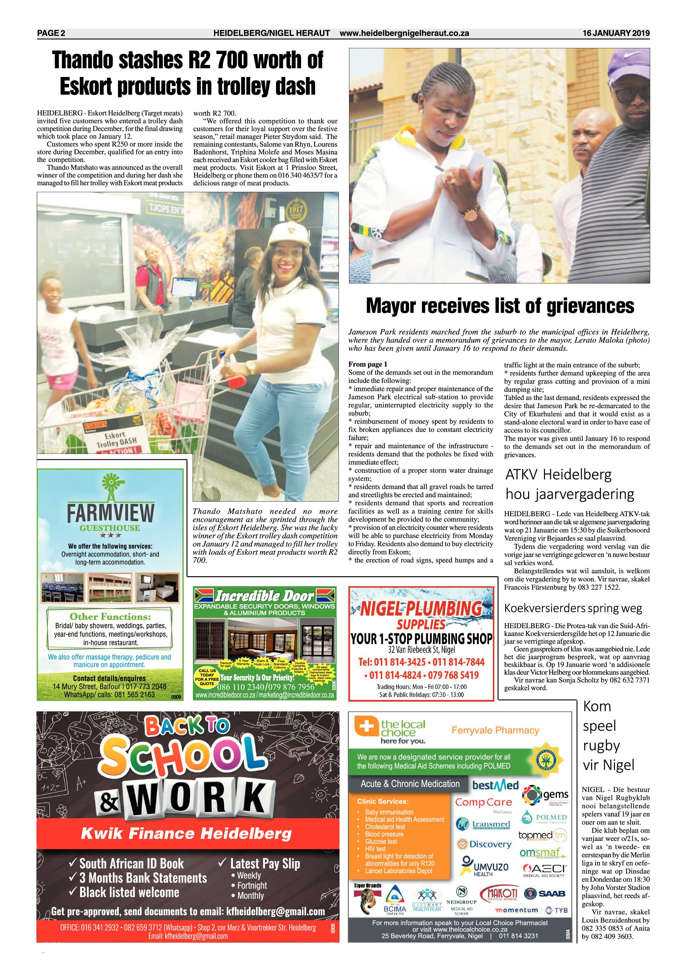Heidelberg Nigel Heraut 16 January 2019 page 2