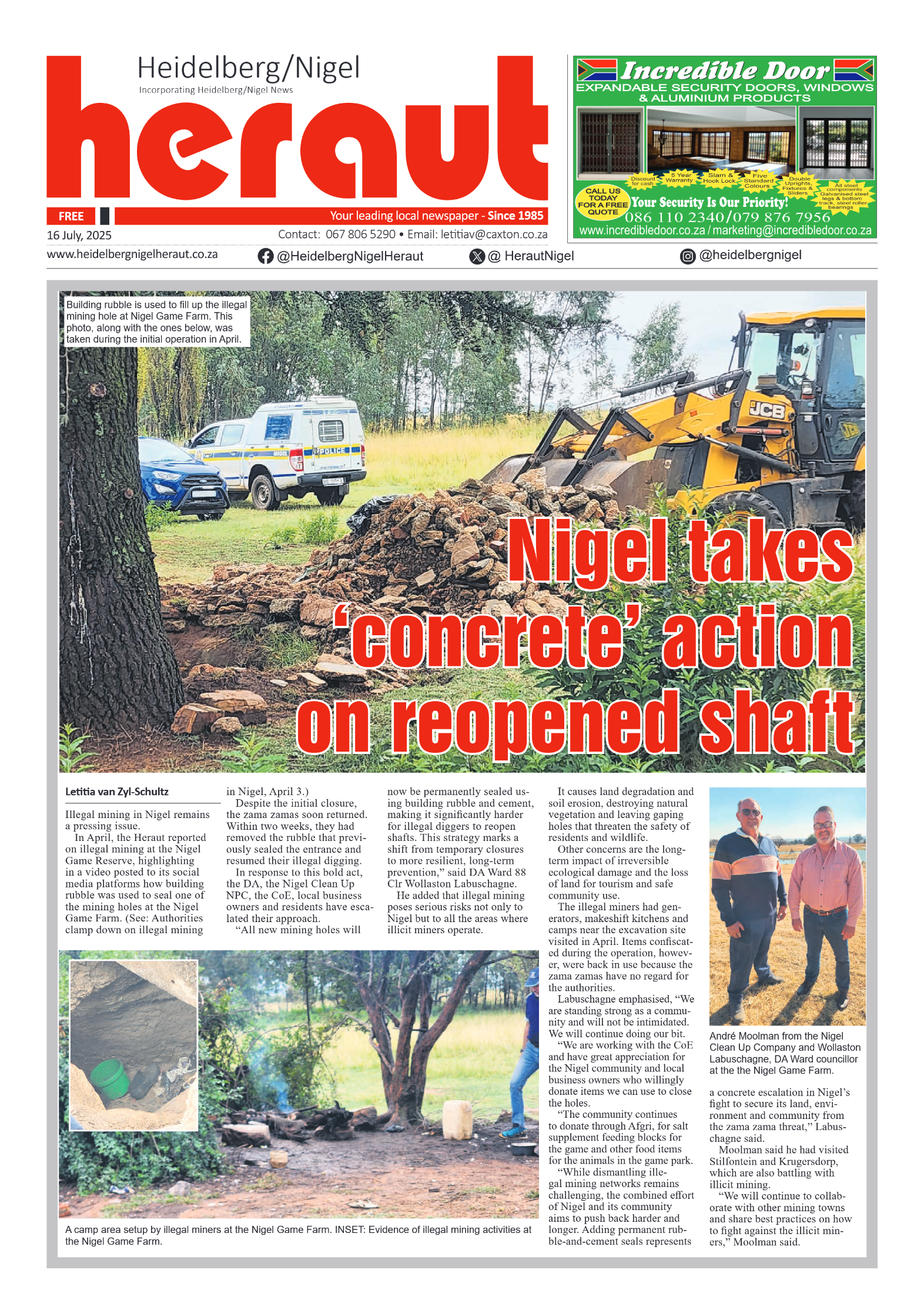 Heidelberg Nigel Heraut 16 July 2025 page 1