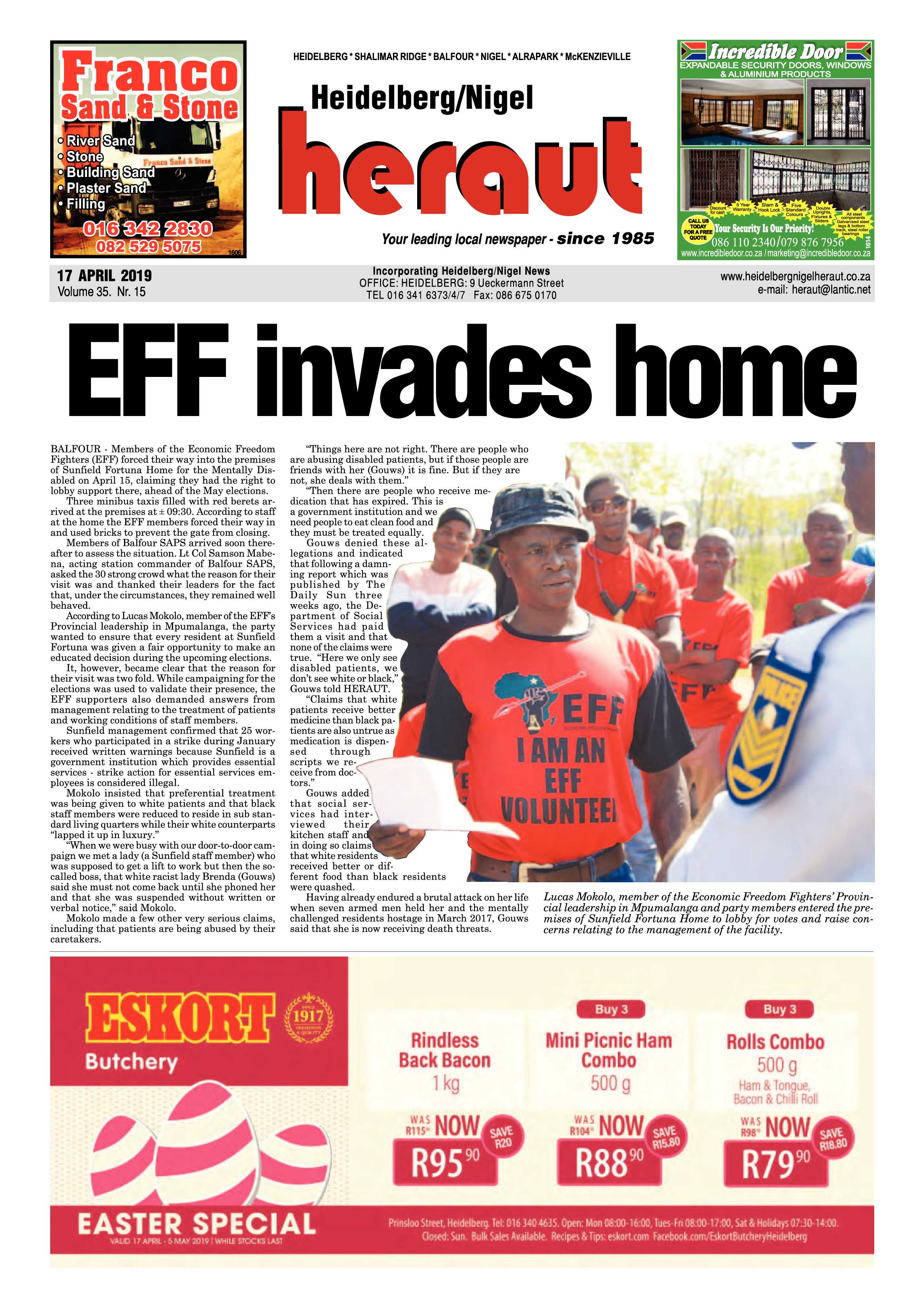 Heidelberg Nigel Heraut 17 April 2019 page 1
