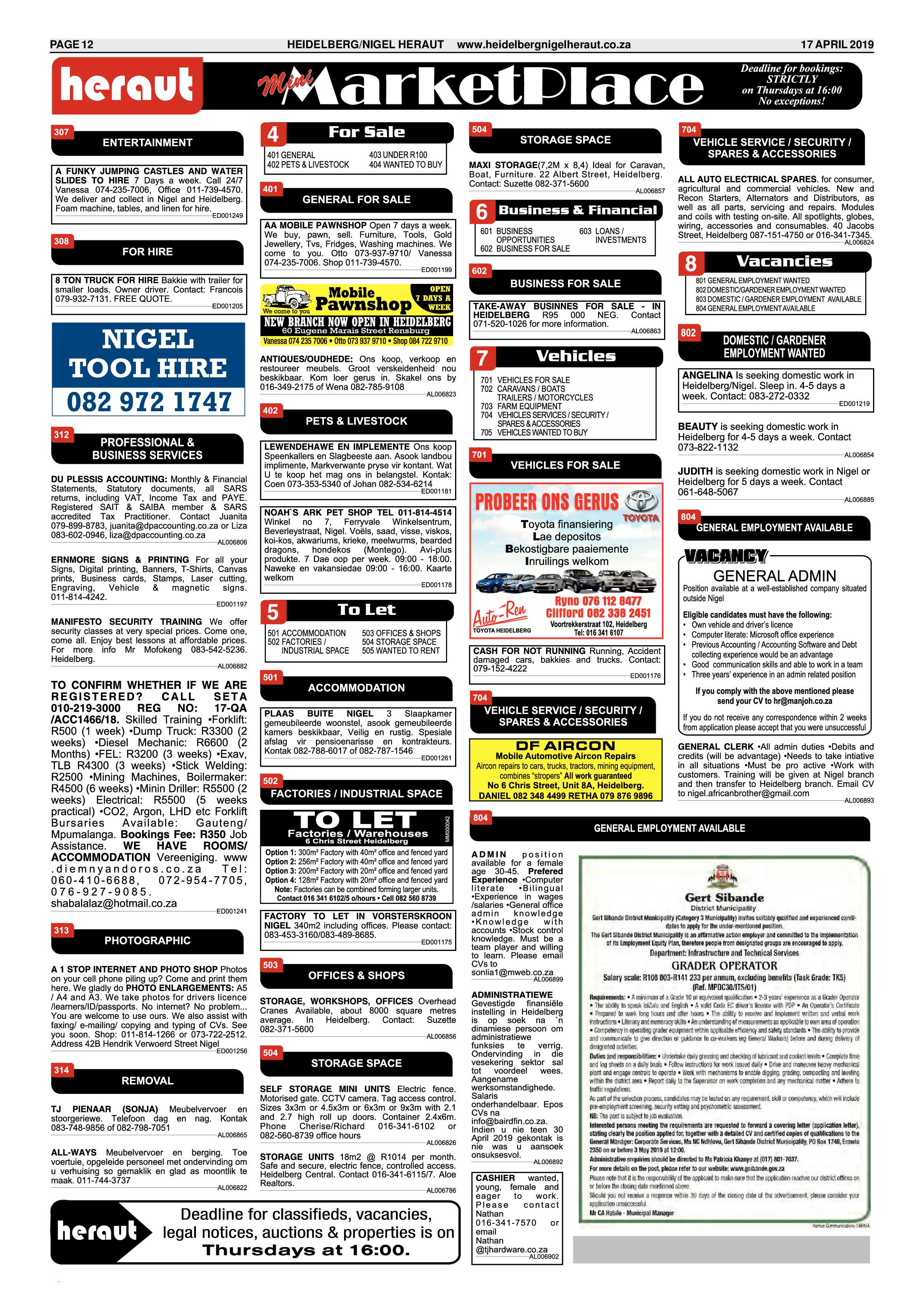 Heidelberg Nigel Heraut 17 April 2019 page 12