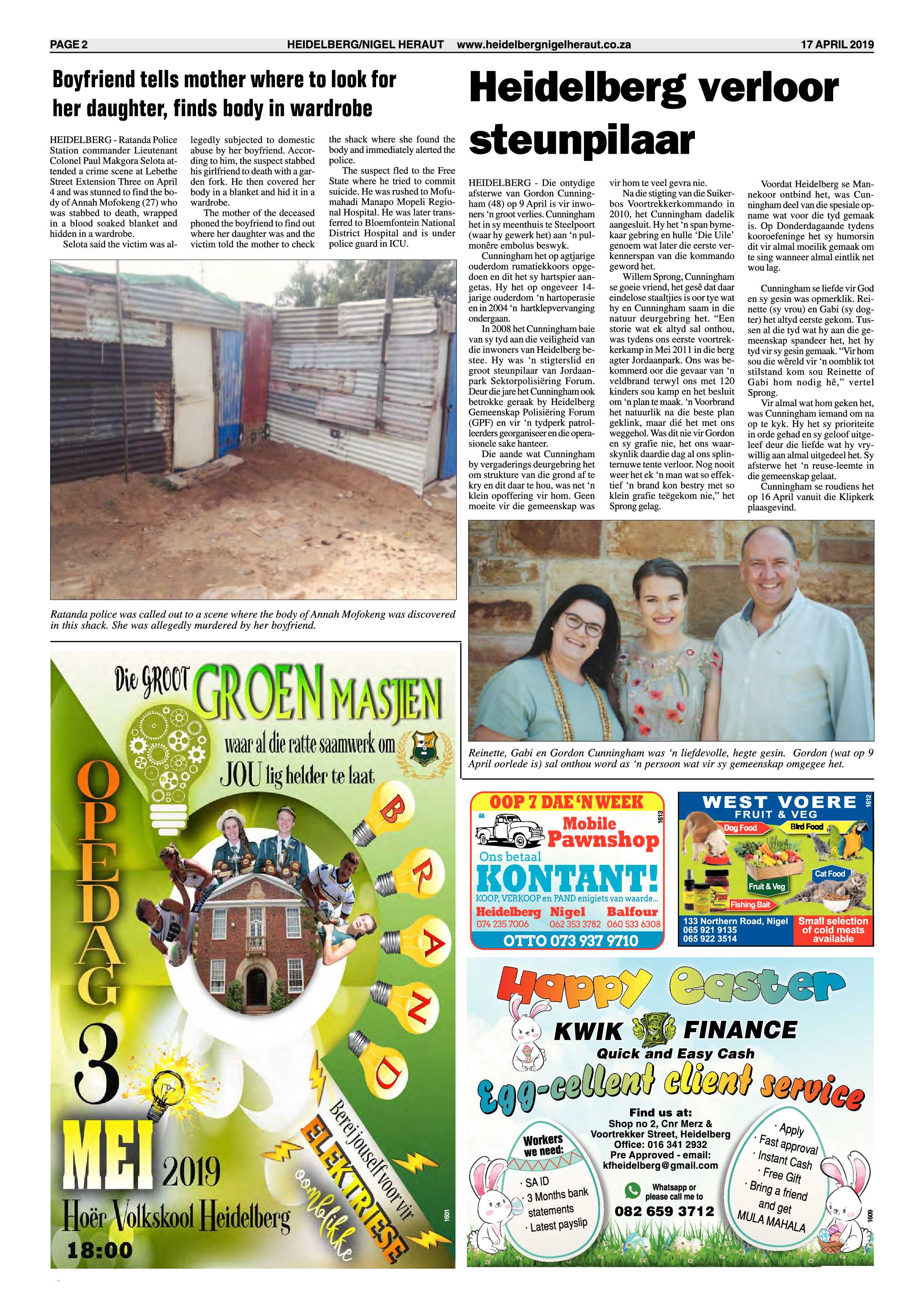 Heidelberg Nigel Heraut 17 April 2019 page 2