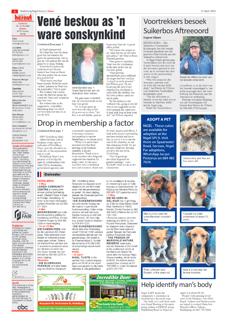 Heidelberg Nigel Heraut 17 April 2024 page 2