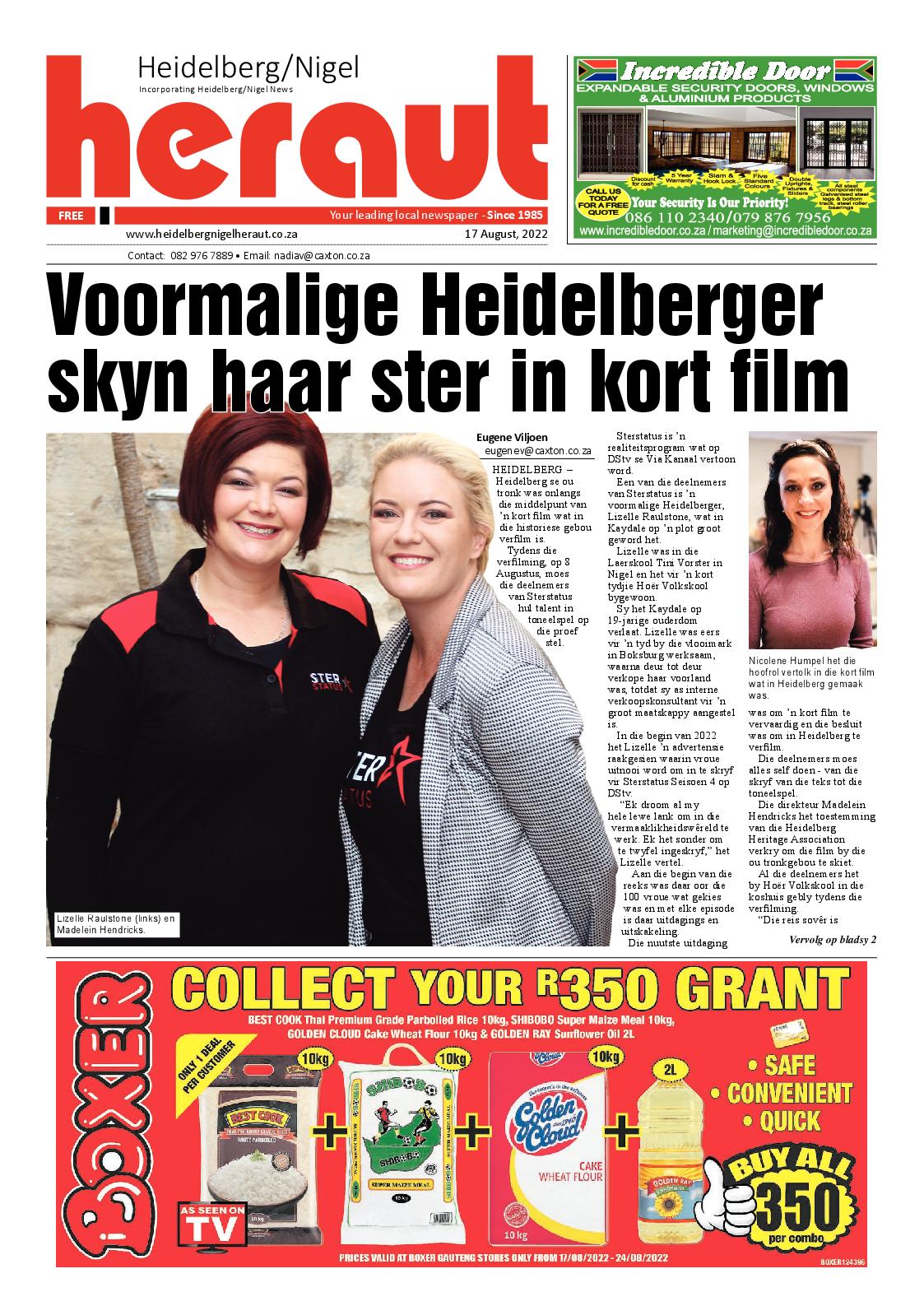 Heidelberg Nigel Heraut 17 August 2022 page 1
