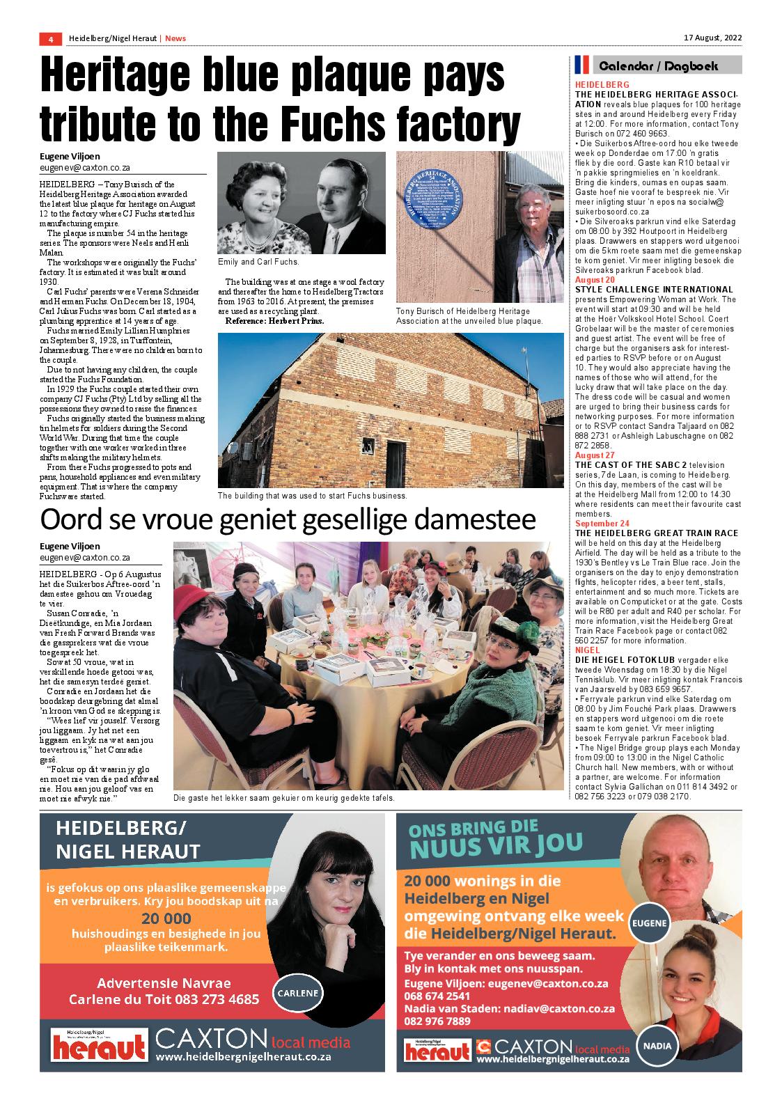Heidelberg Nigel Heraut 17 August 2022 page 4