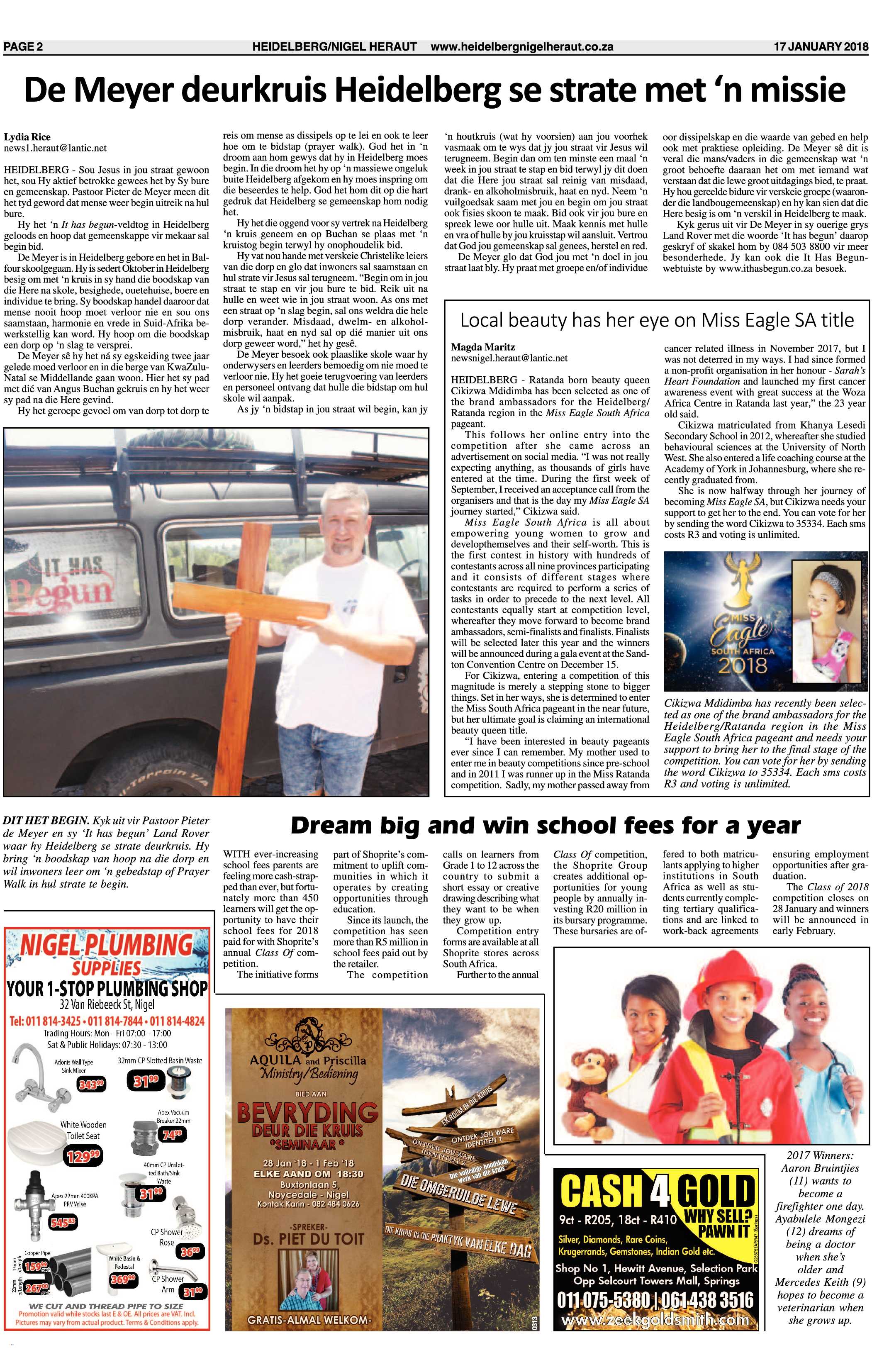 Heidelberg Nigel Heraut 17 January 2018 page 2