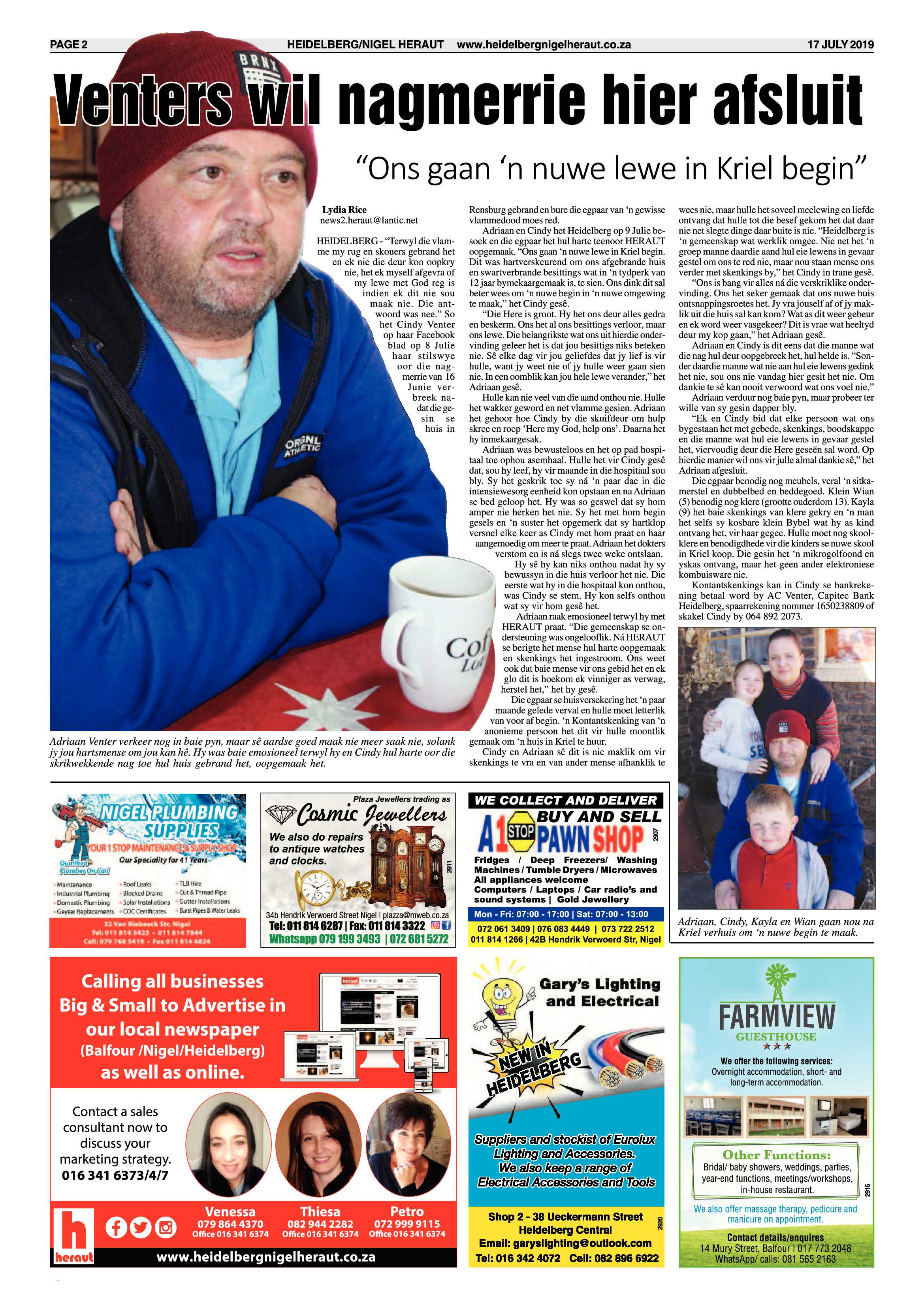 Heidelberg Nigel Heraut 17 July 2019 page 2