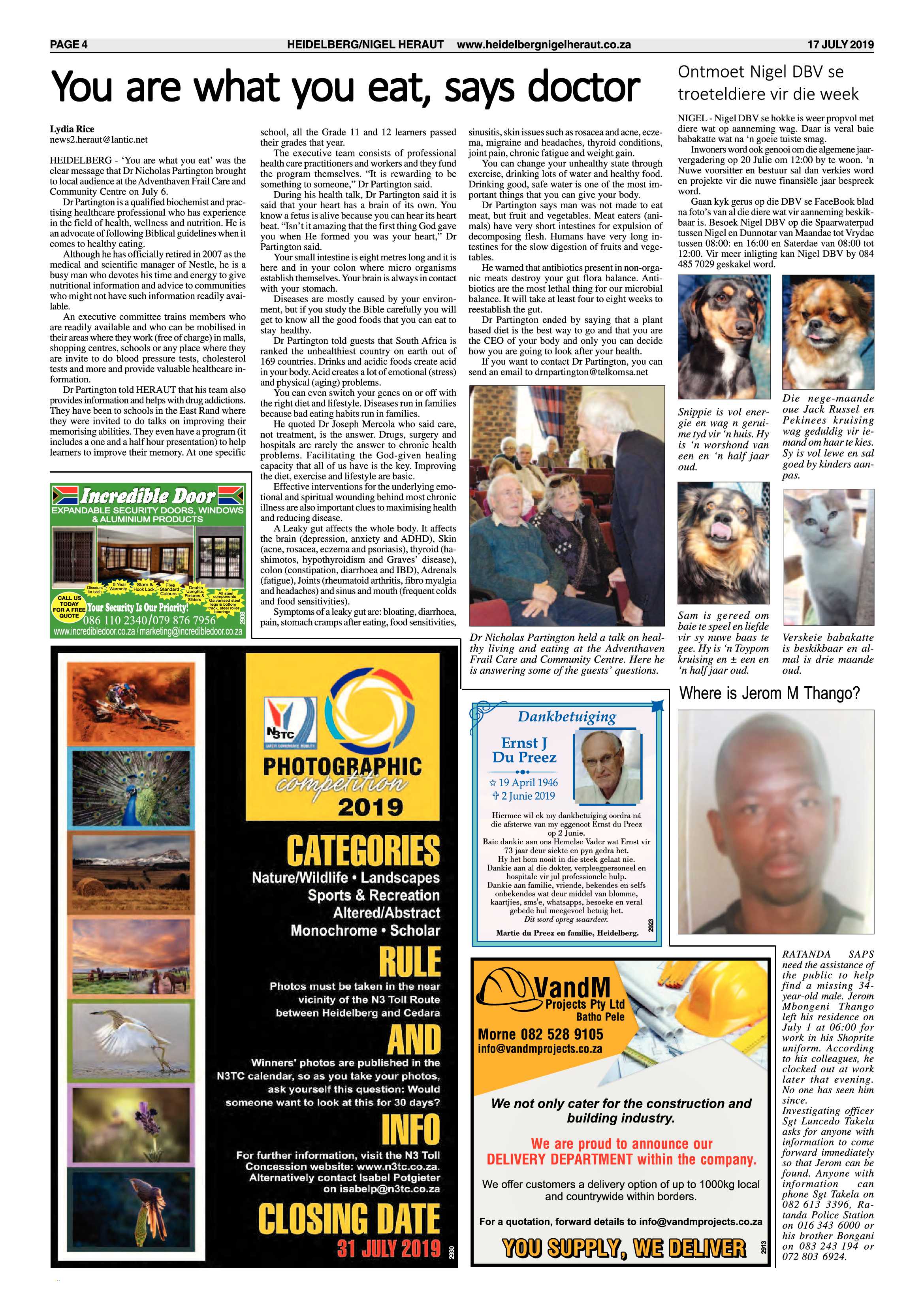 Heidelberg Nigel Heraut 17 July 2019 page 4