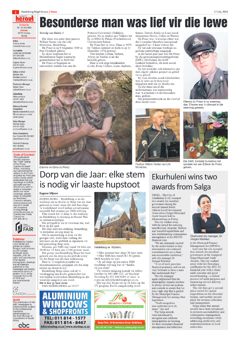 Heidelberg Nigel Heraut 17 July 2024 page 2