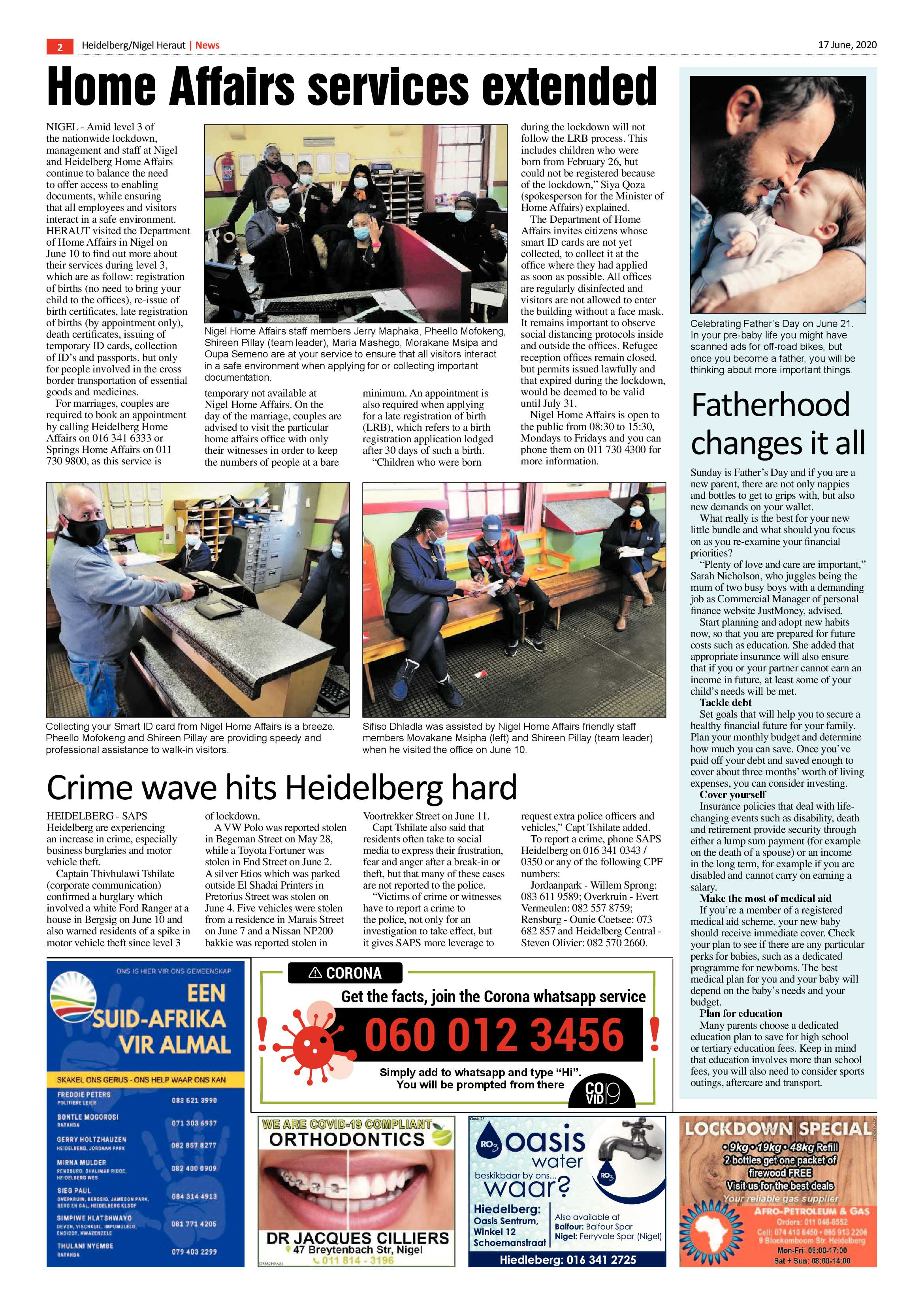 Heidelberg Nigel Heraut 17 June 2020 page 2