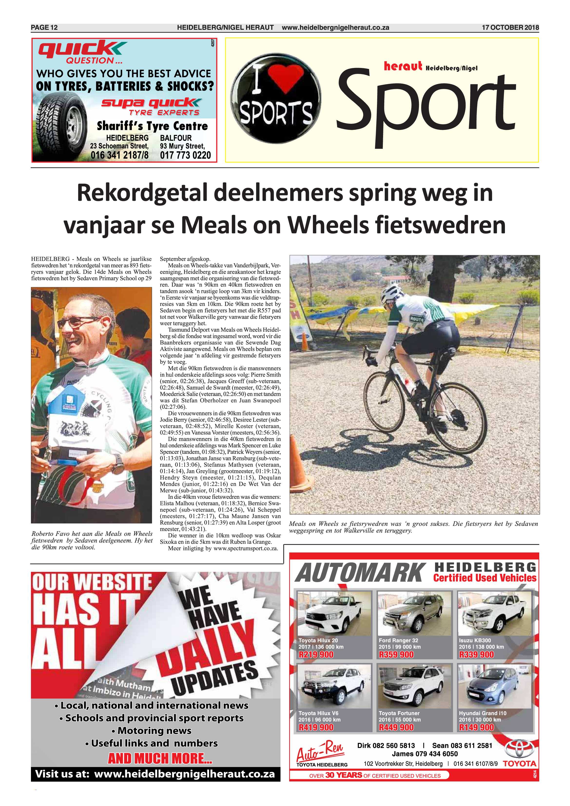 Heidelberg Nigel Heraut 17 October 2018 page 12