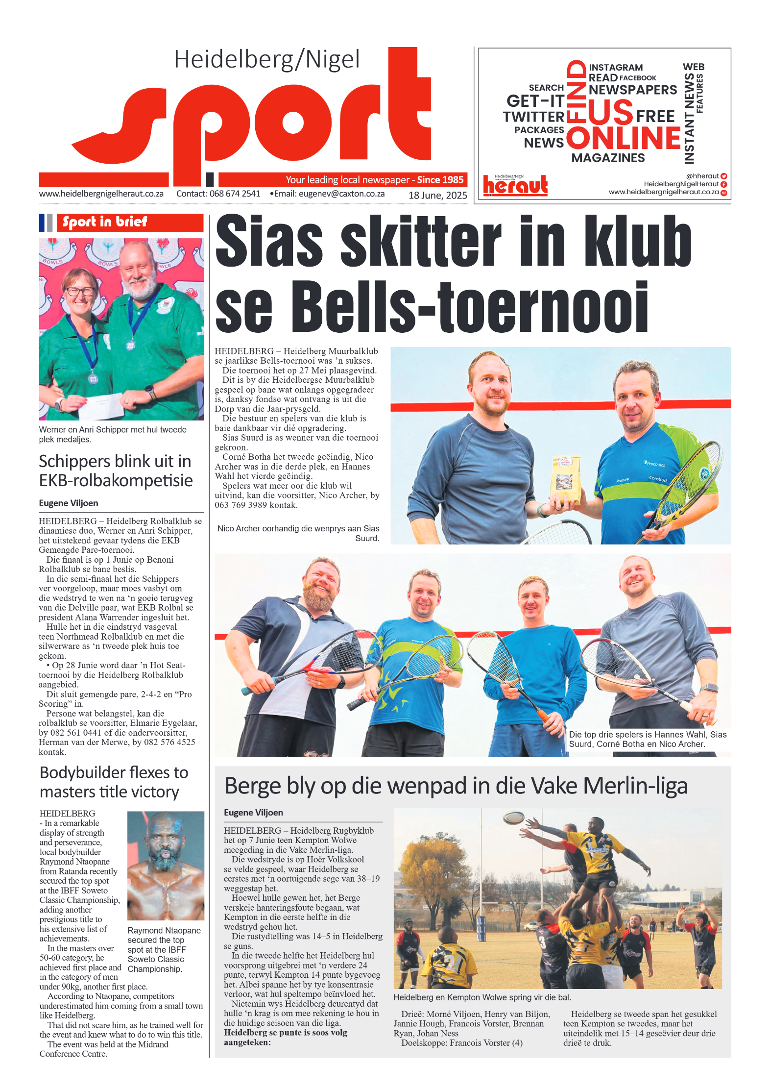 Heidelberg Nigel Heraut 18 June 2025 page 8
