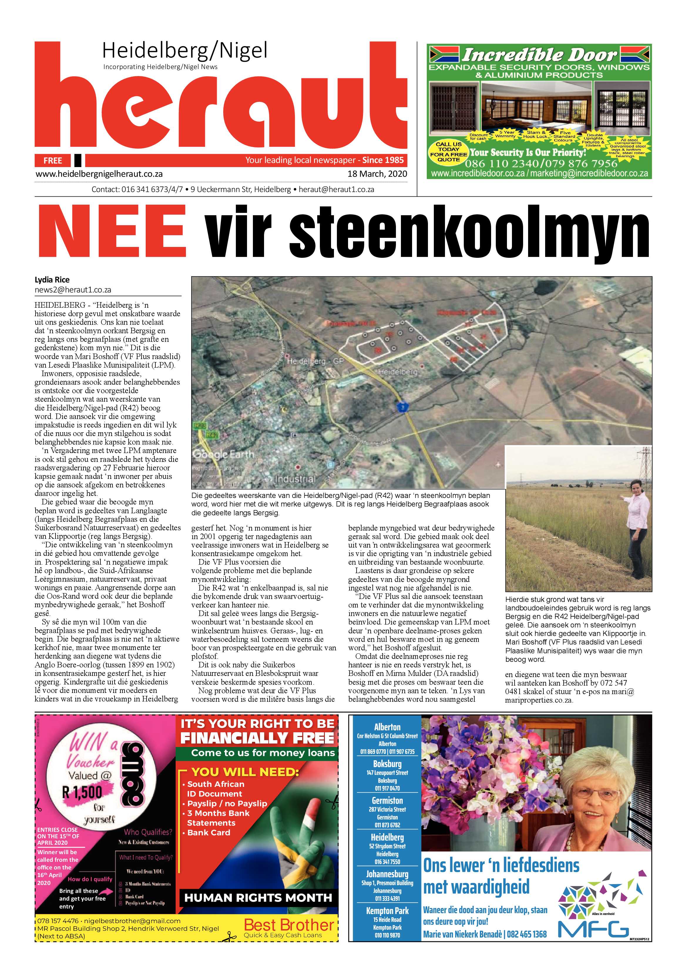 Heidelberg Nigel Heraut 18 March 2020 page 1