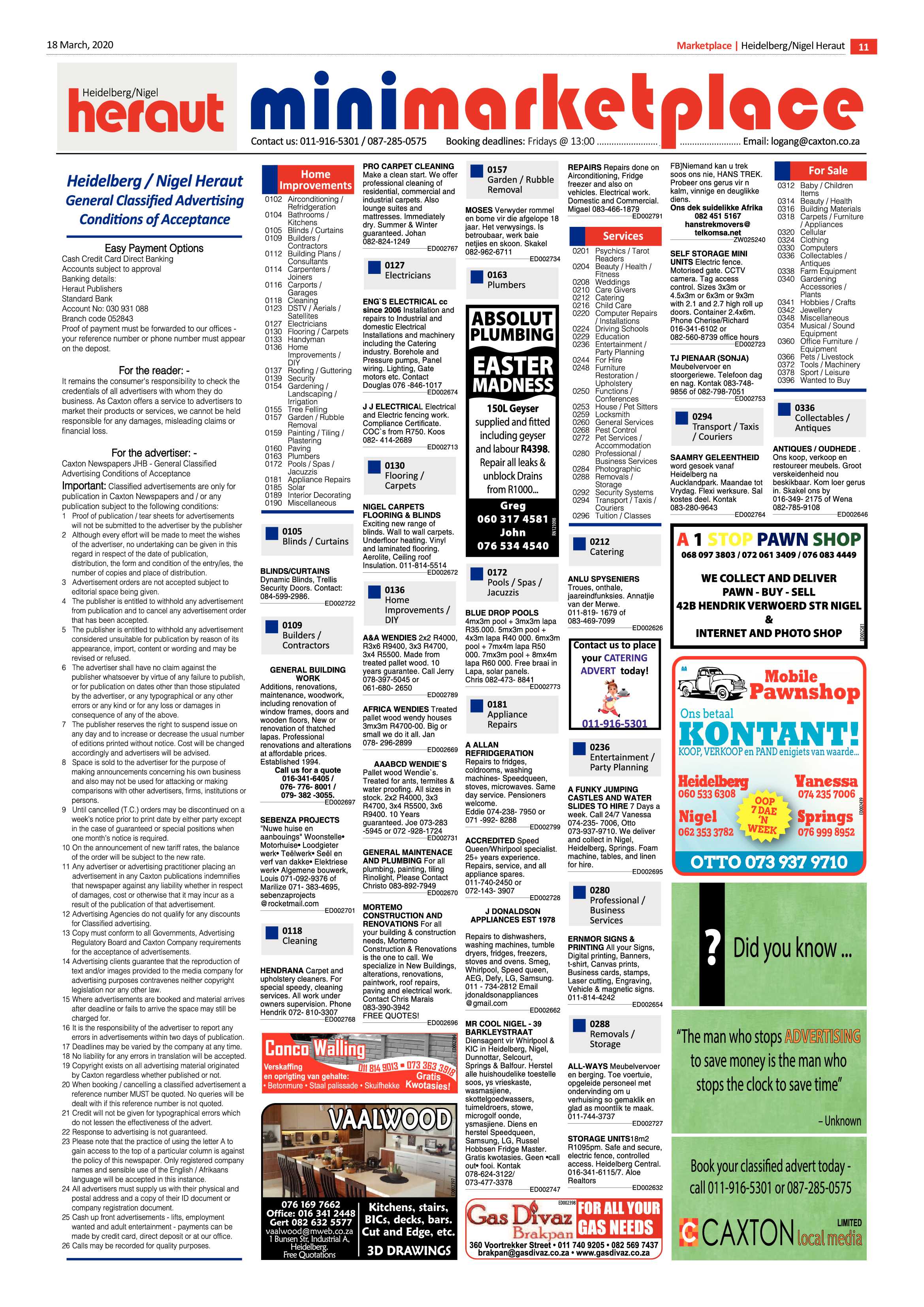 Heidelberg Nigel Heraut 18 March 2020 page 11