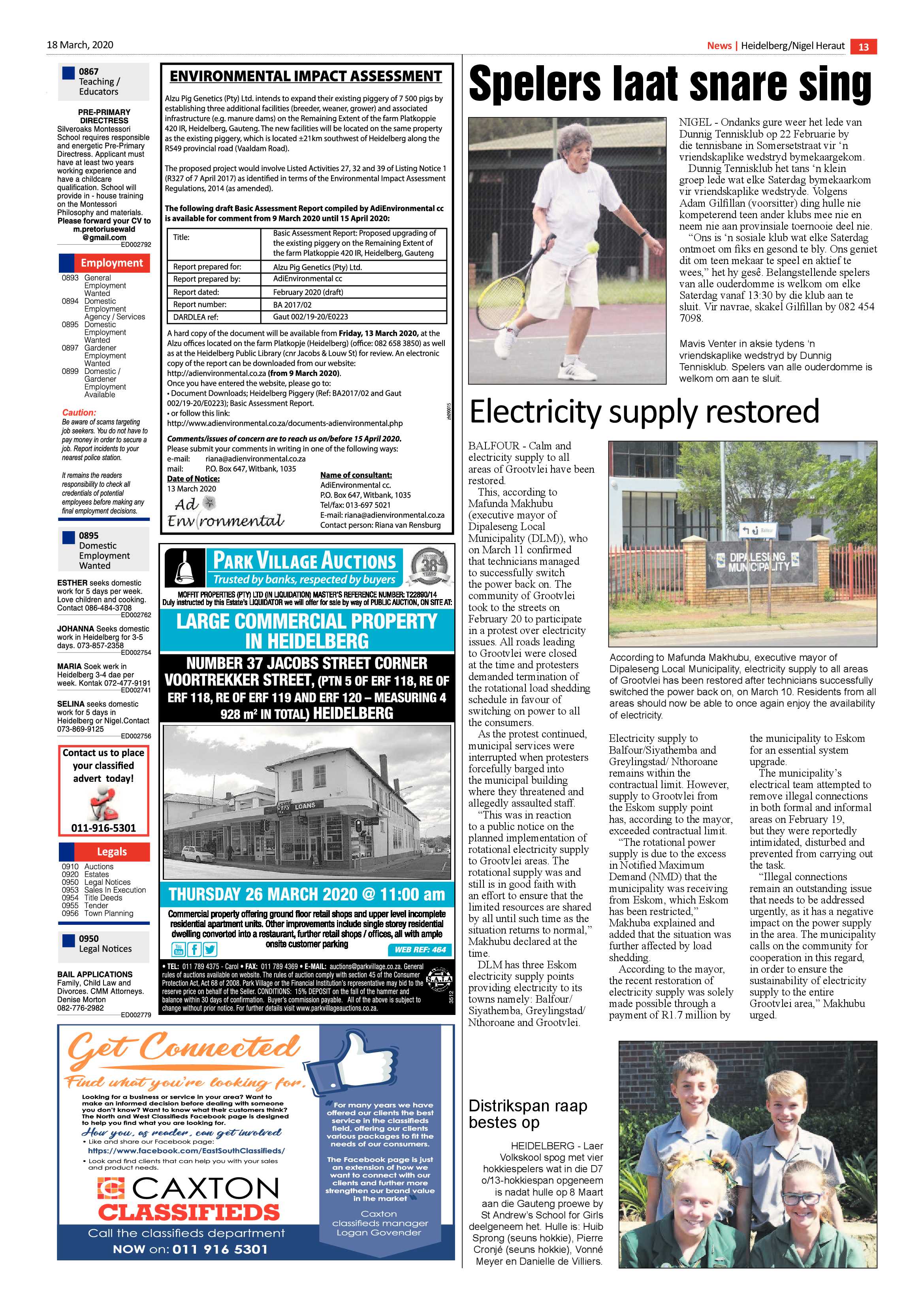 Heidelberg Nigel Heraut 18 March 2020 page 13