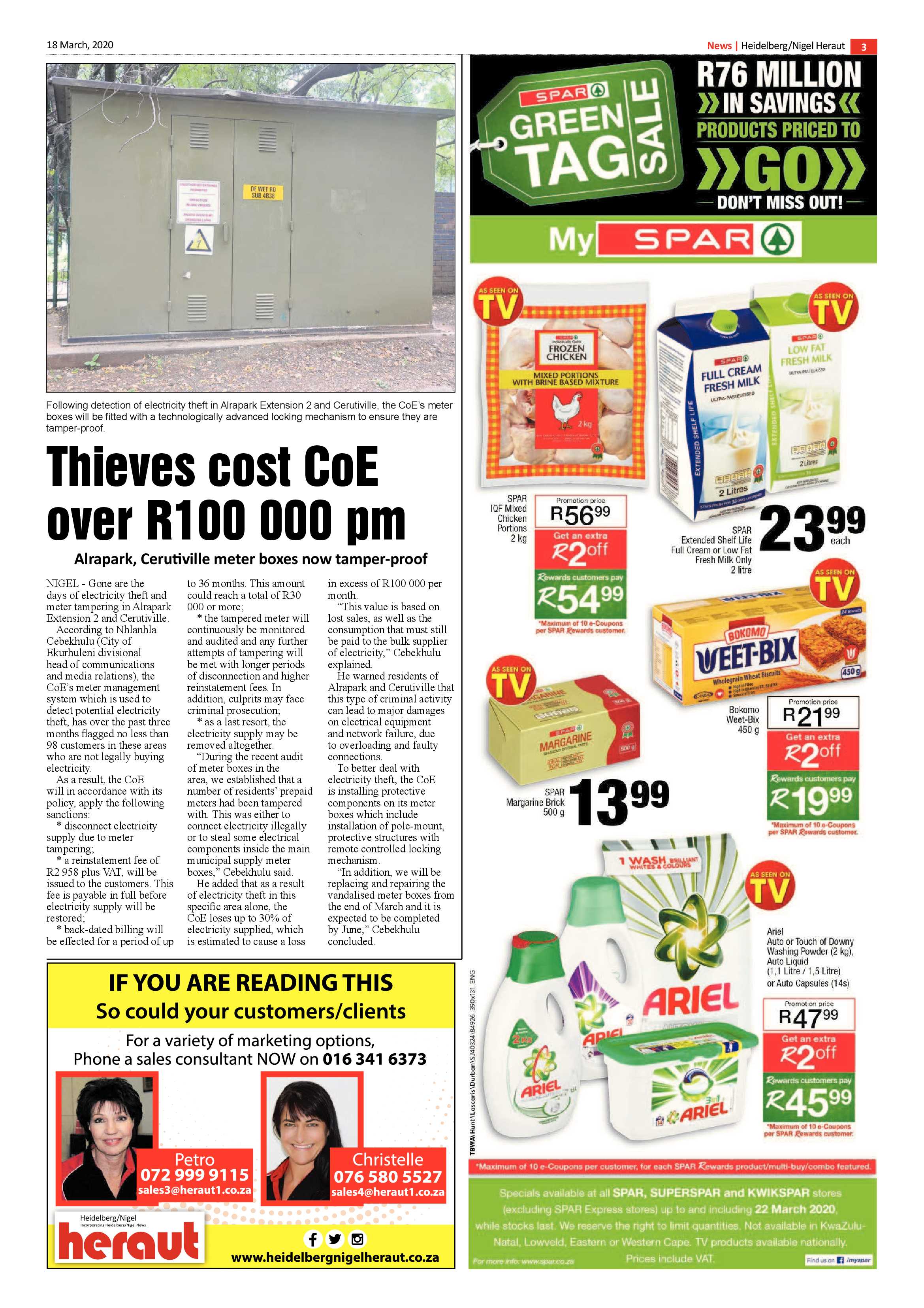 Heidelberg Nigel Heraut 18 March 2020 page 3
