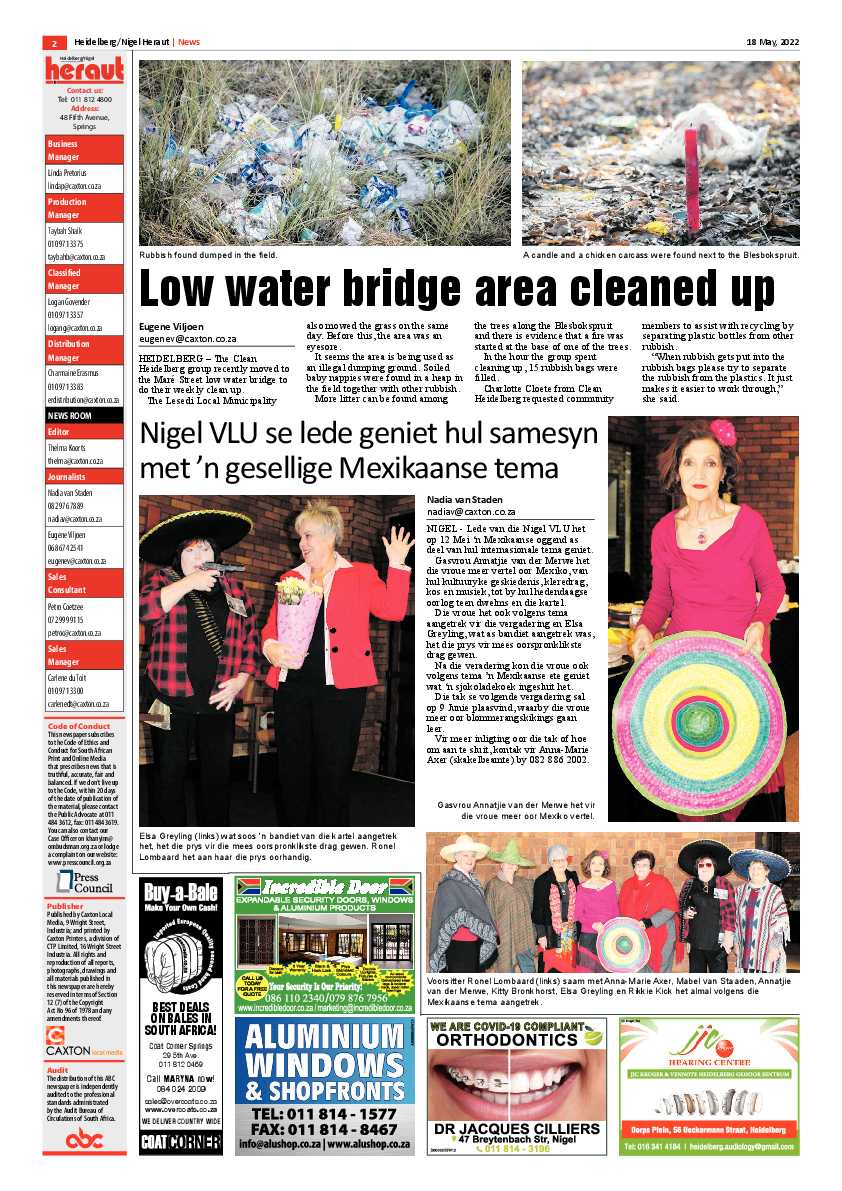 Heidelberg Nigel Heraut 18 May 2022 page 2