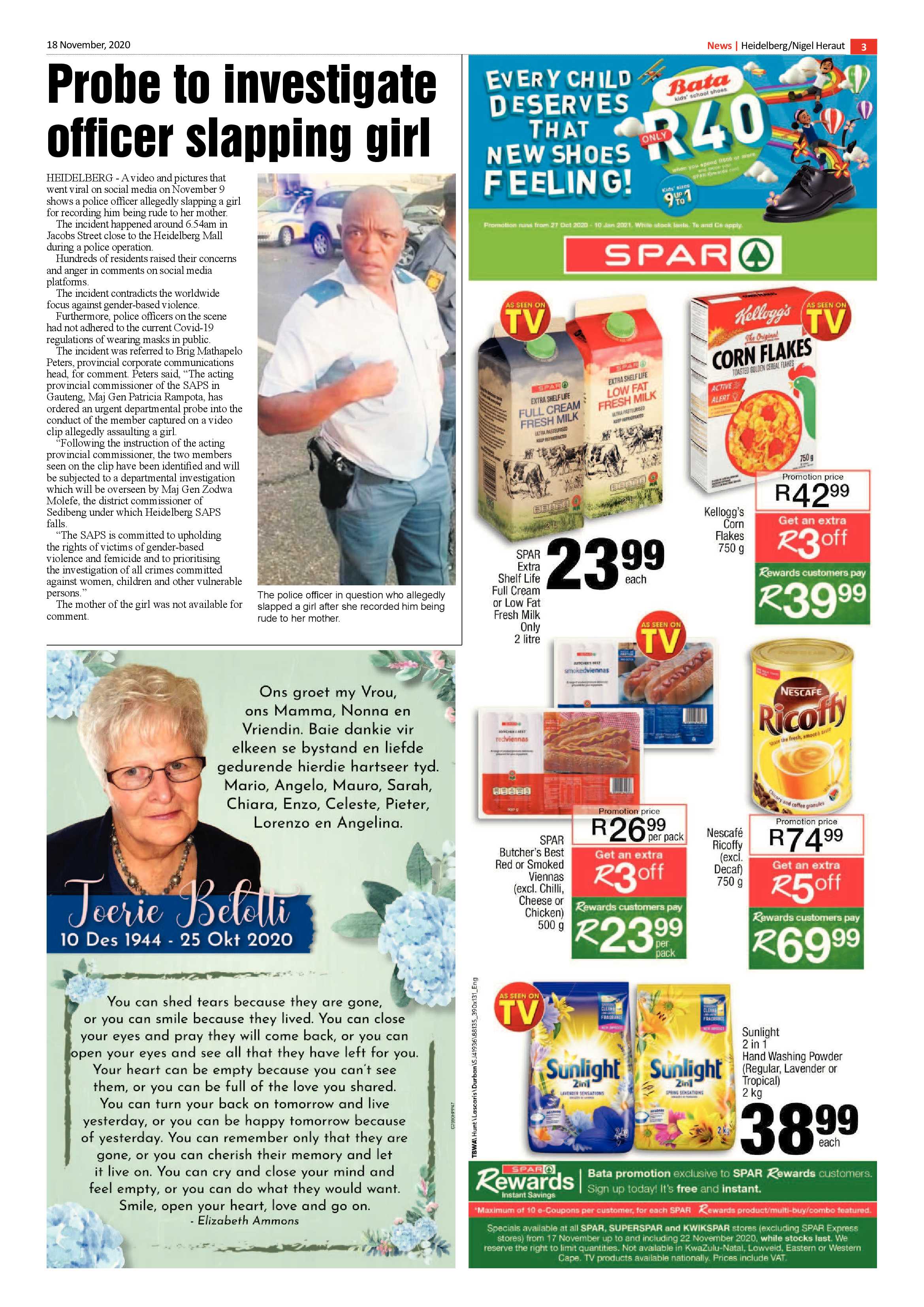 Heidelberg Nigel Heraut 18  November 2020 page 3