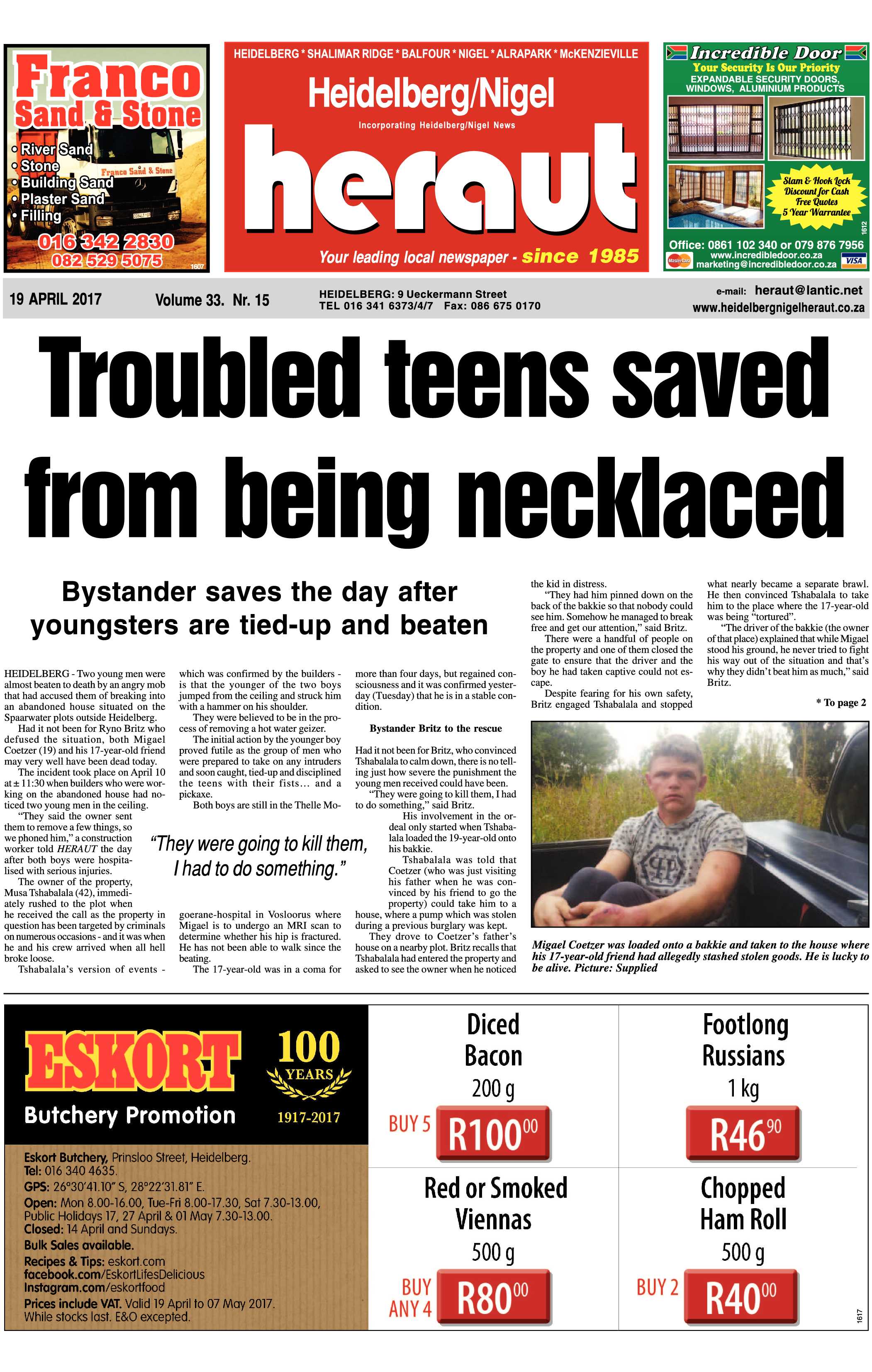 Heidelberg Nigel Heraut 19 April 2017 page 1