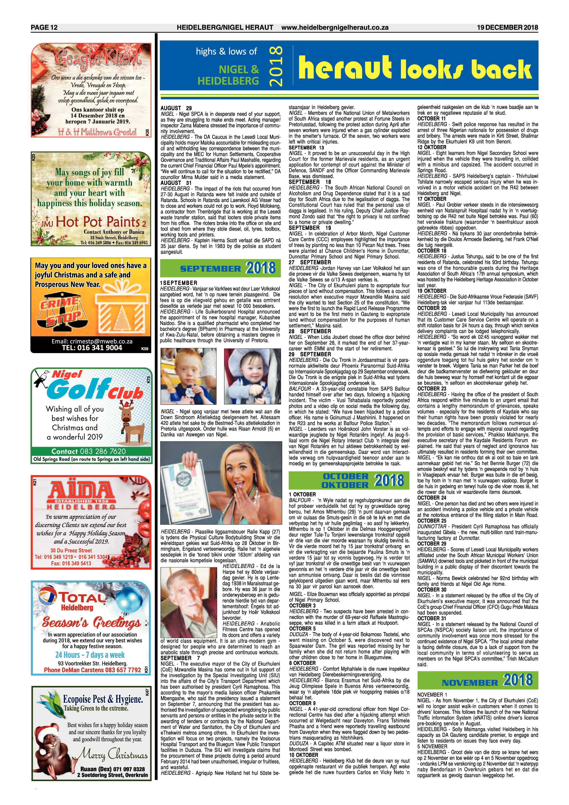 Heidelberg Nigel Heraut 19 December 2018 page 12