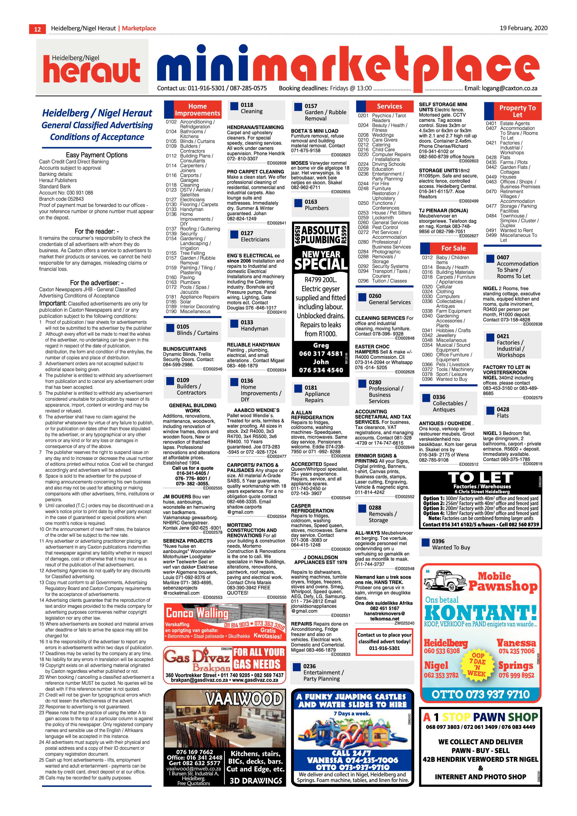Heidelberg Nigel Heraut 19 February 2020 page 12